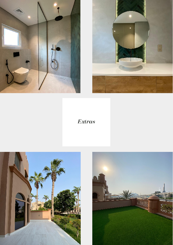 Canal Cove 4 Bedroom Waterfront Villa in Palm Jumeirah Dubai with Private Beach Access - METALUXURY