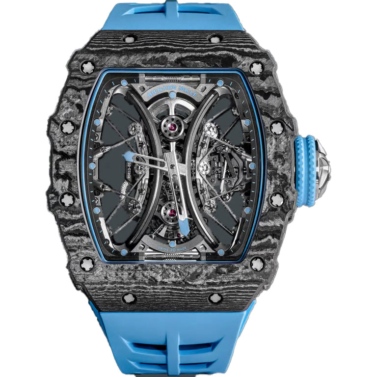 RICHARD MILLE TOURBILLON PABLO MAC DONOUGH LIMITED EDITION CARBON TPT 44.5MM X 49.94MM MENS WATCH-DUBAILUXURYWATCH
