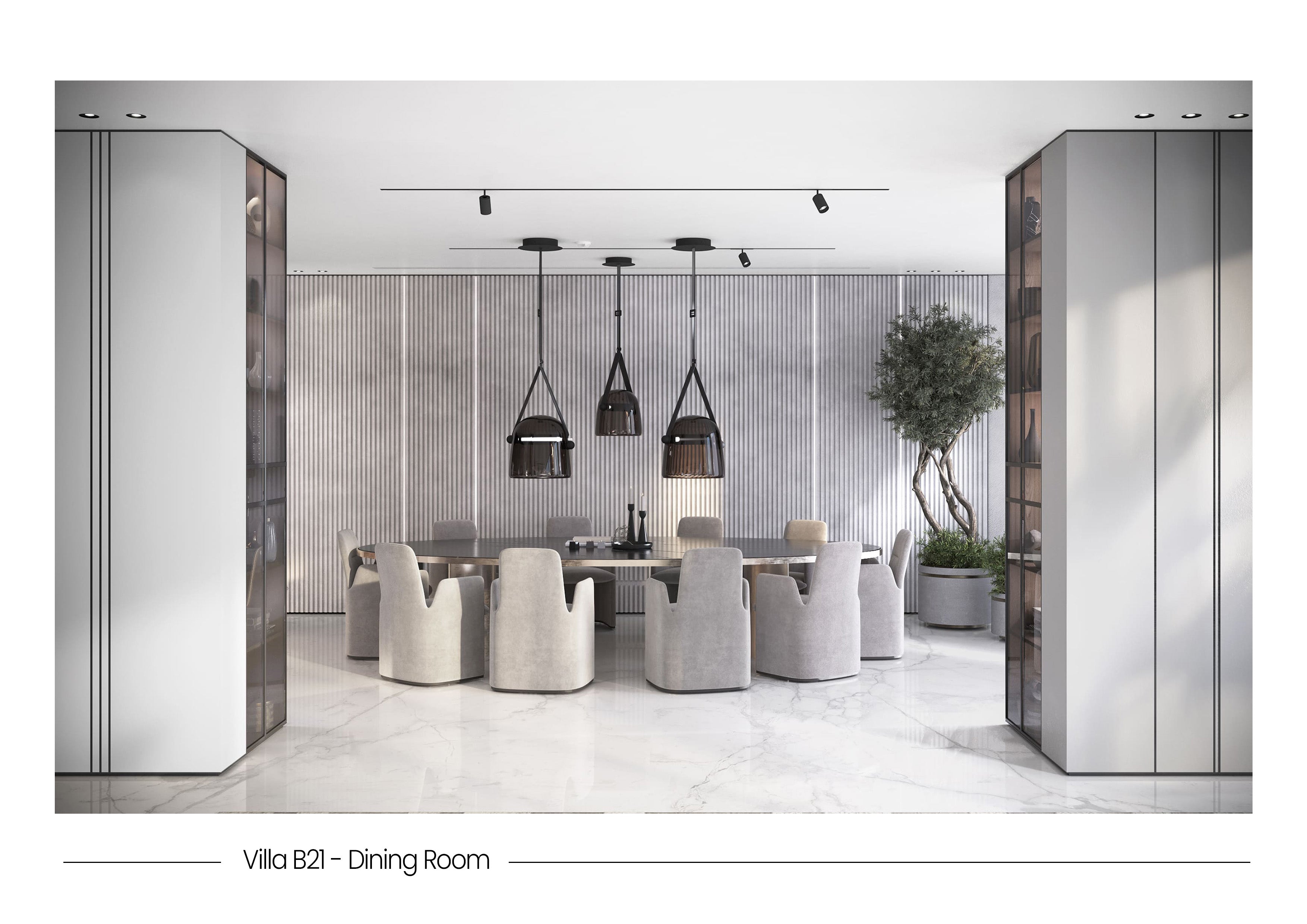 B21 Luxury Villa in Palm Jumeirah Dubai – Modern 6 Bedroom Masterpiece with Private Pool and Smart Home Technology - METALUXURY