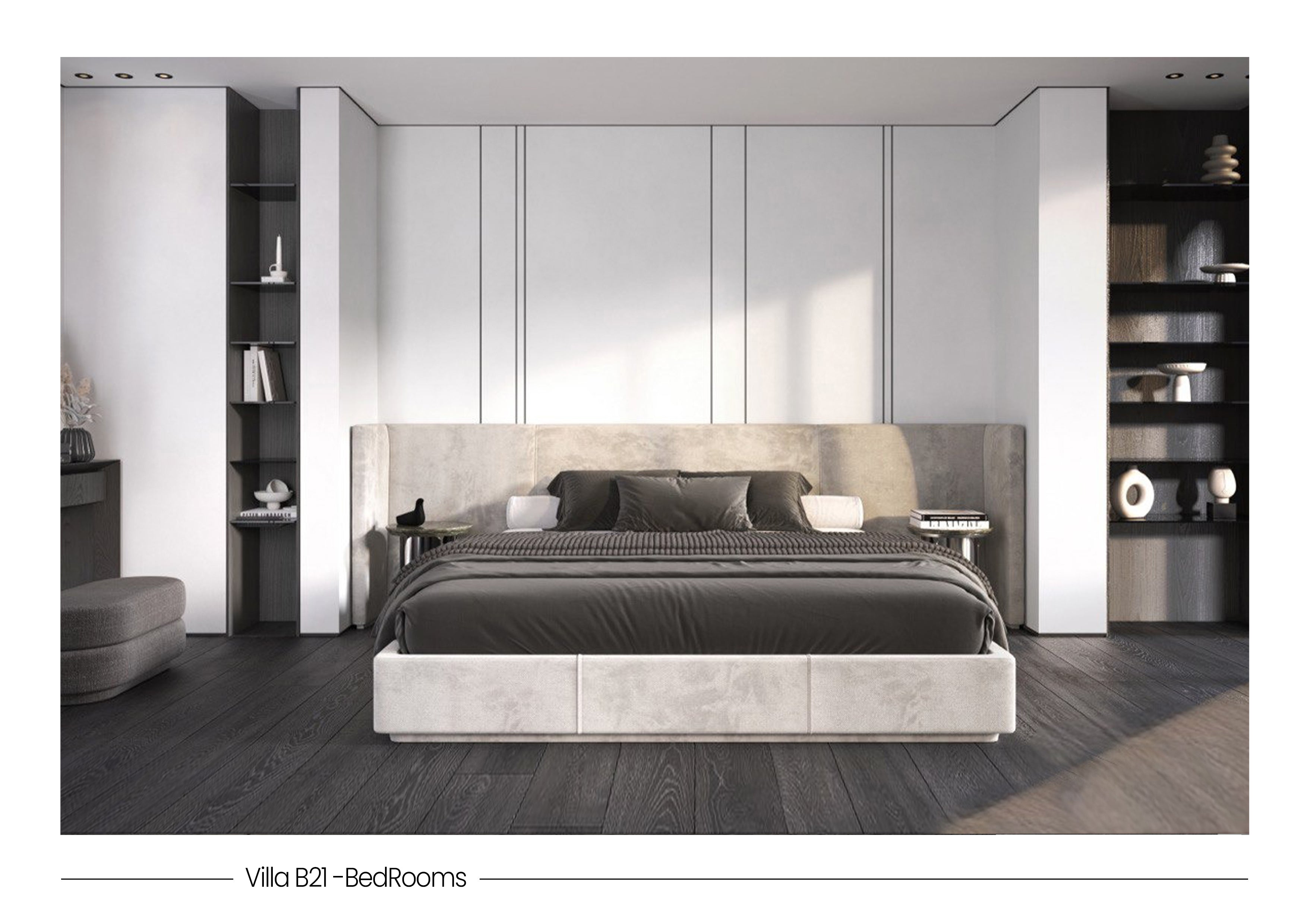 B21 Luxury Villa in Palm Jumeirah Dubai – Modern 6 Bedroom Masterpiece with Private Pool and Smart Home Technology - METALUXURY