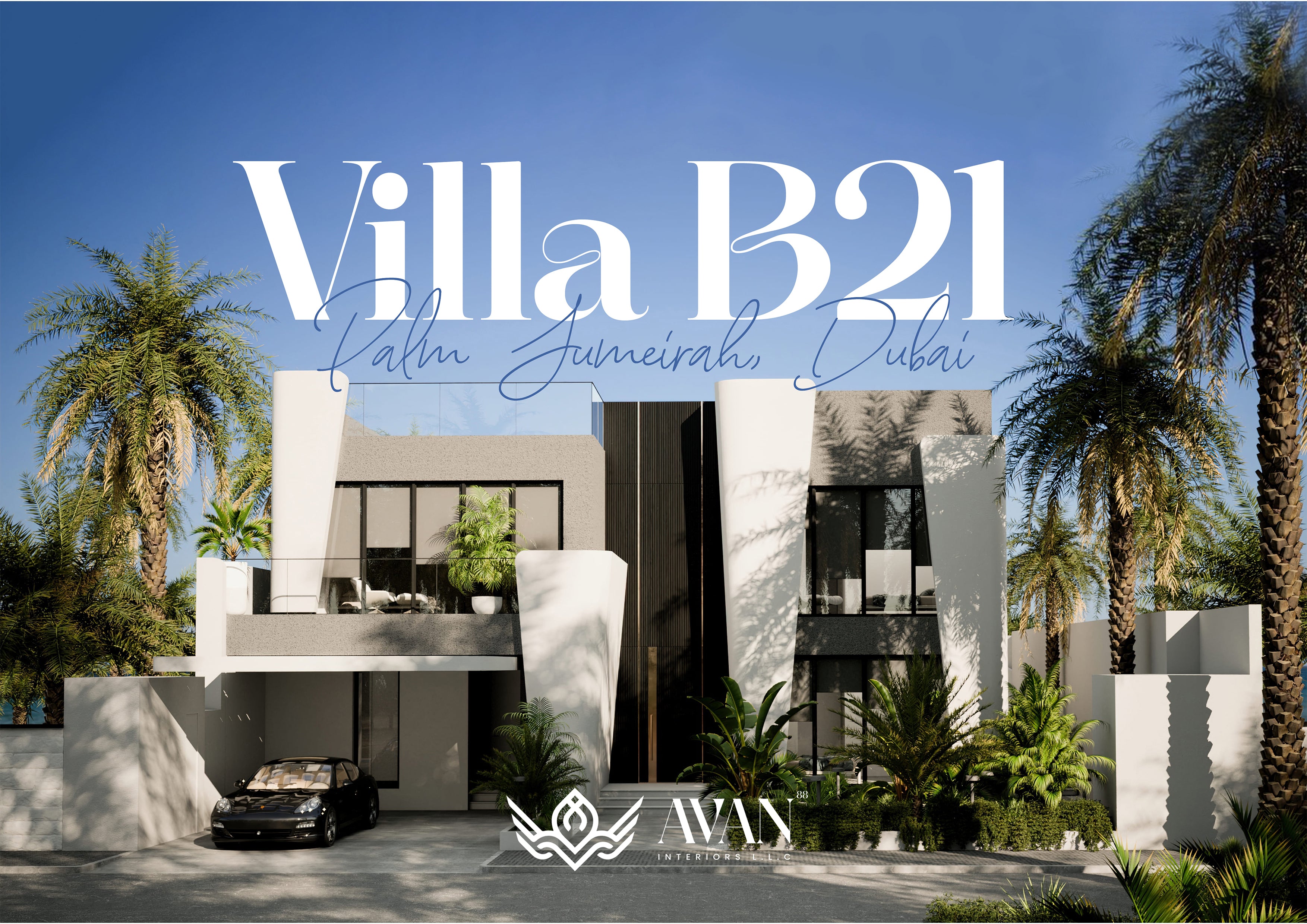 B21 Luxury Villa in Palm Jumeirah Dubai – Modern 6 Bedroom Masterpiece with Private Pool and Smart Home Technology - METALUXURY
