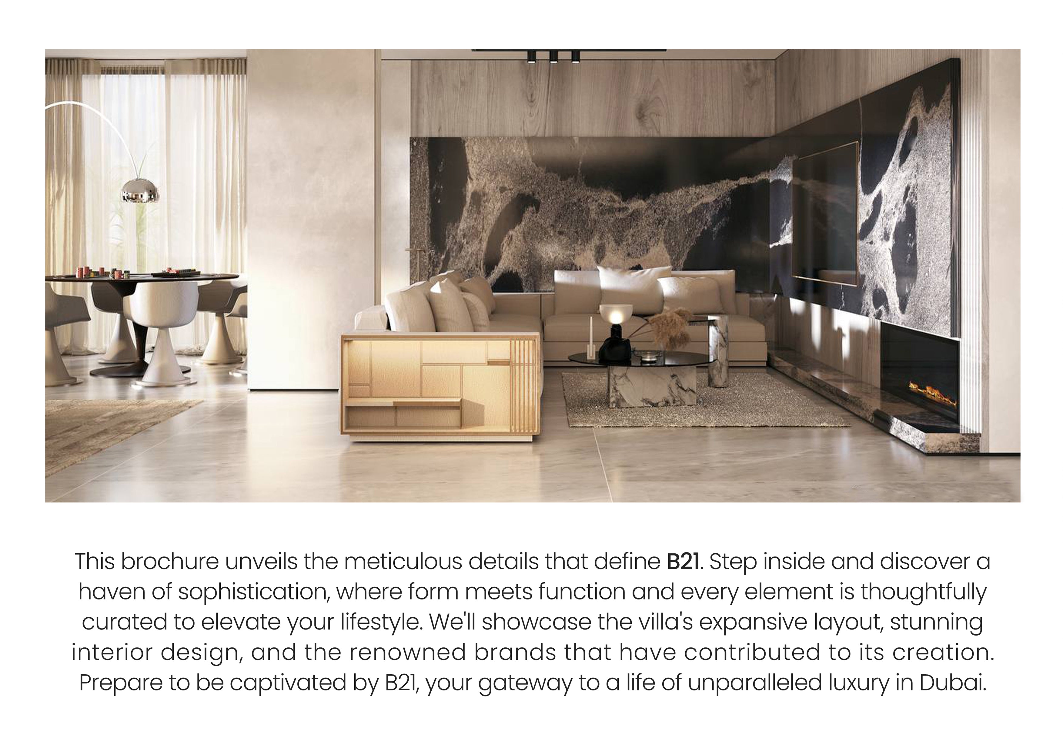 B21 Luxury Villa in Palm Jumeirah Dubai – Modern 6 Bedroom Masterpiece with Private Pool and Smart Home Technology - METALUXURY