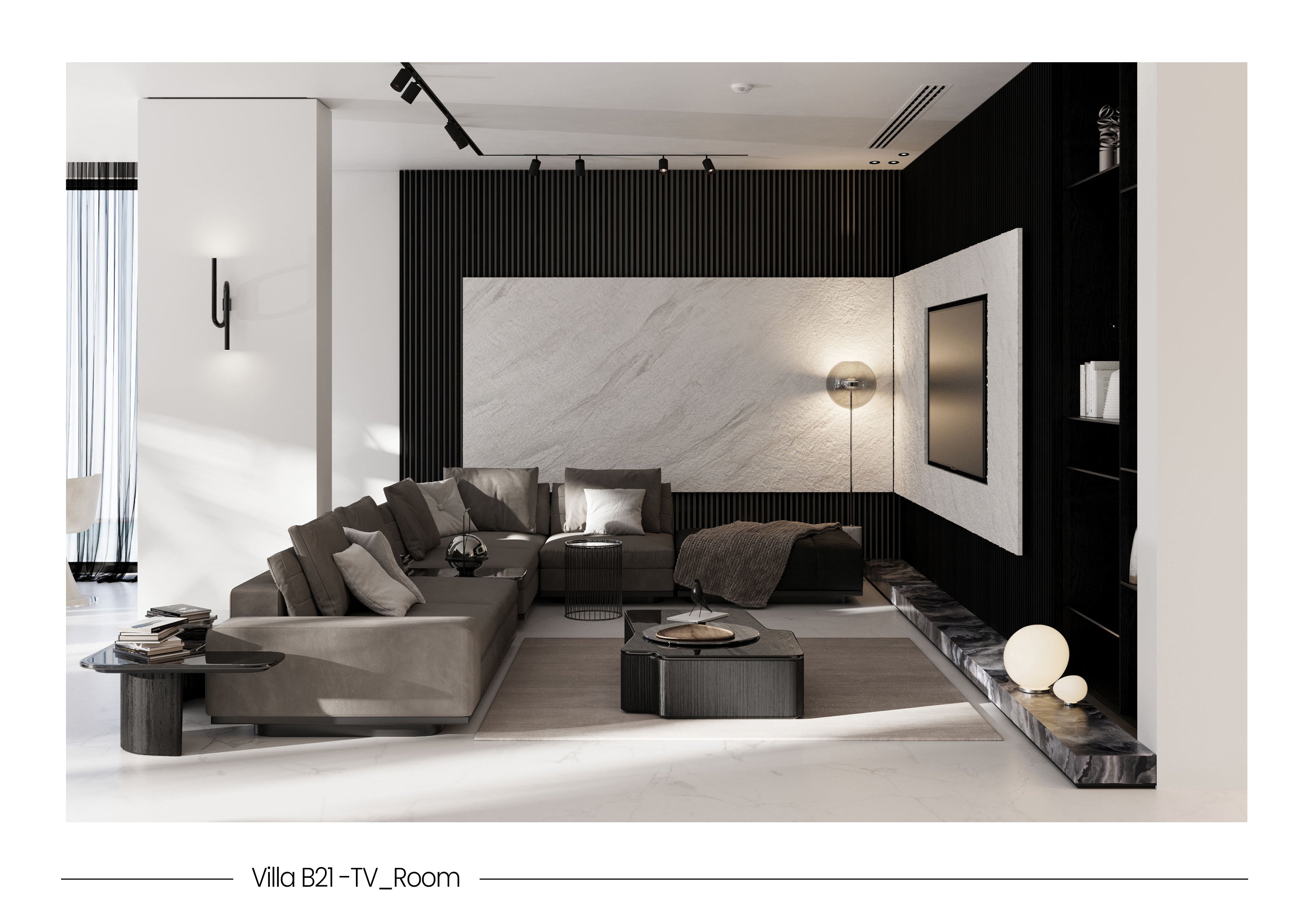 B21 Luxury Villa in Palm Jumeirah Dubai – Modern 6 Bedroom Masterpiece with Private Pool and Smart Home Technology - METALUXURY