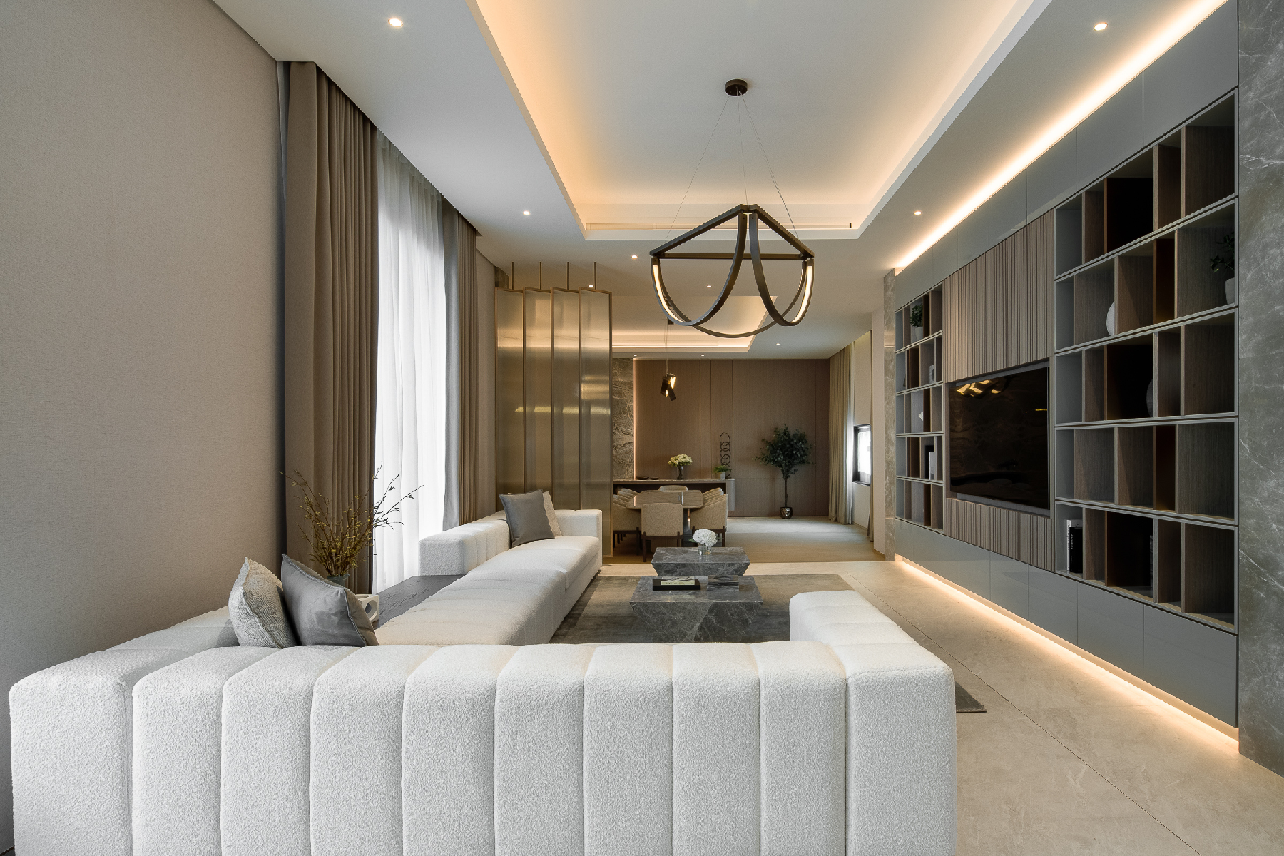 Emirates Hills Dubai 7 Bedroom Luxury Villa Eden House with Golf Course Views - METALUXURY