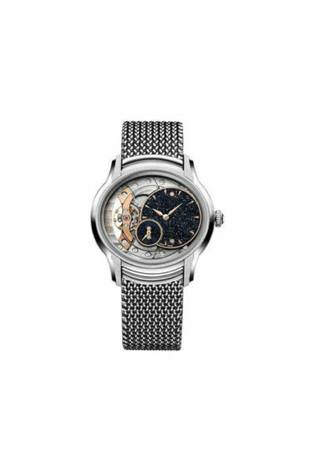 AUDEMARS PIGUET MILLENARY FROSTED GOLD AVENTURINE DIAL WATCH-DUBAILUXURYWATCH