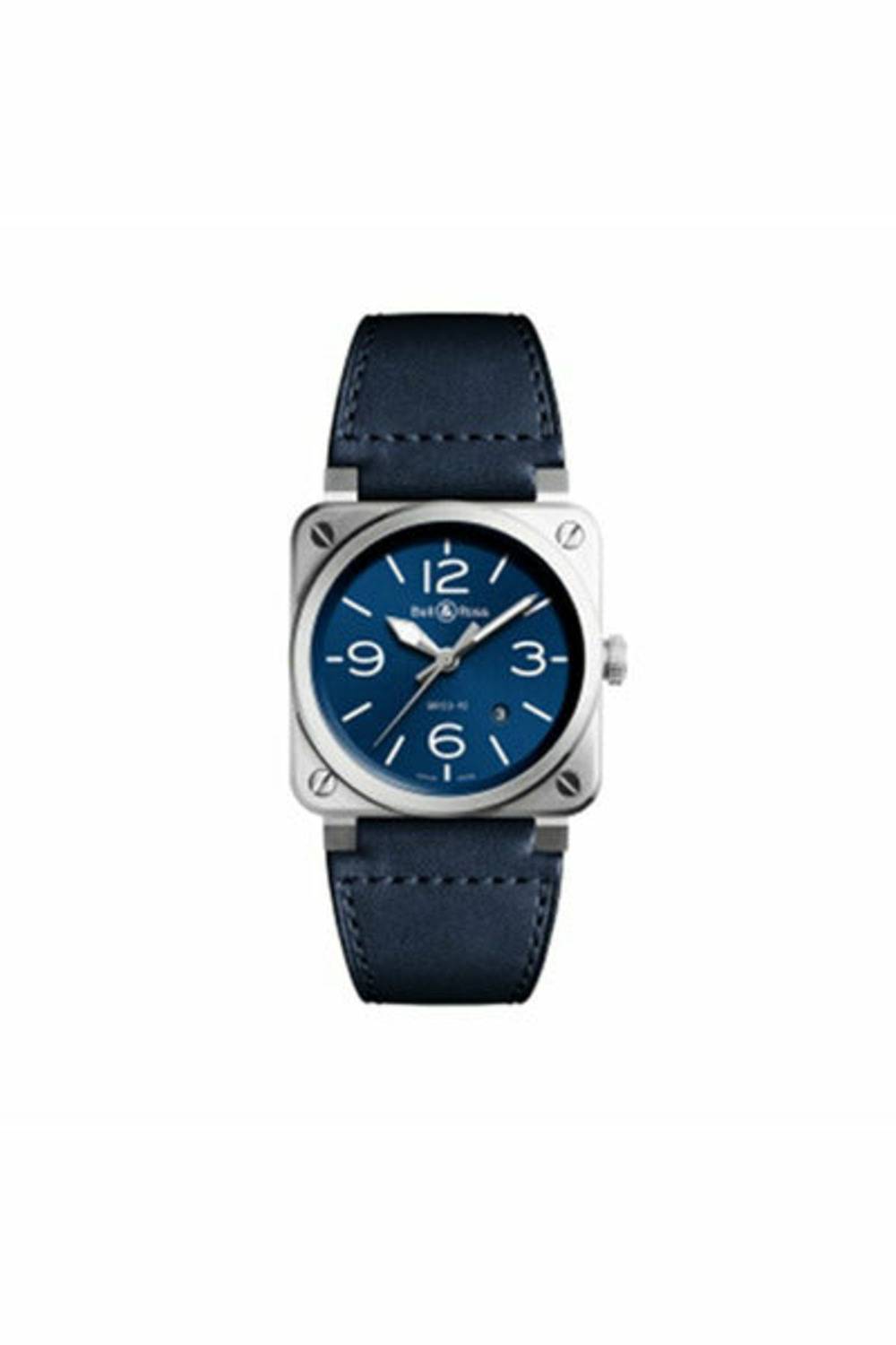 BELL & ROSS BR03-92 AUTOMATIC 42MM MEN'S WATCH REF. BR0392-BLU-ST/SCA-DUBAILUXURYWATCH