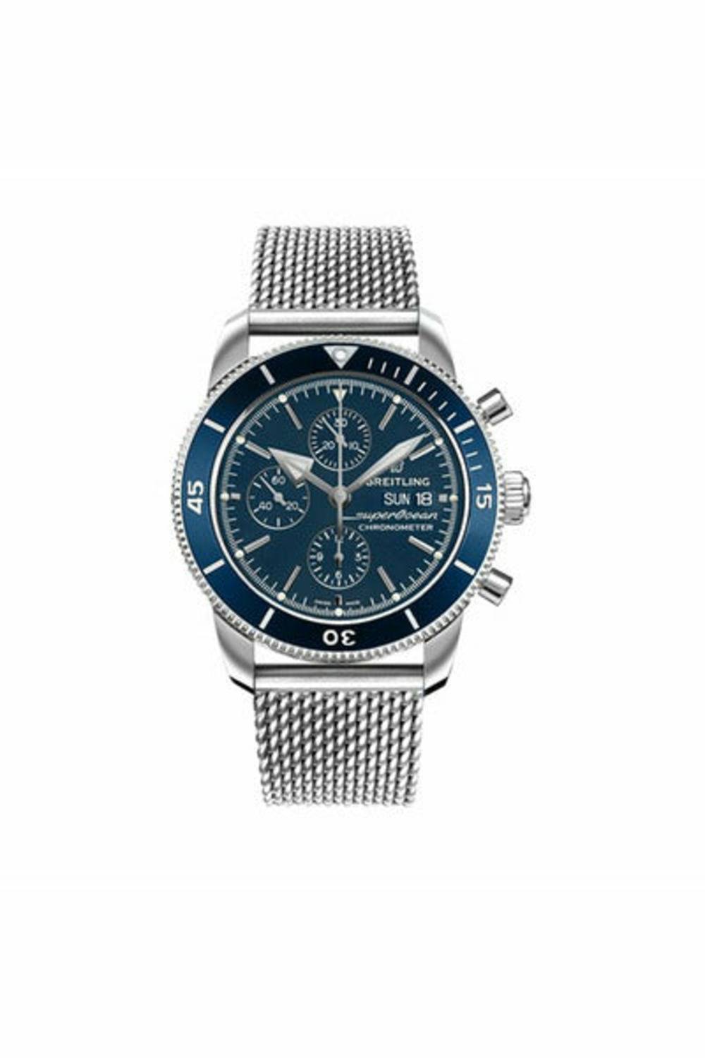 BREILTING SUPEROCEAN HERITAGE CHRONOGRAPH 44MM MEN'S WATCH REF. A13313161C1A1-DUBAILUXURYWATCH