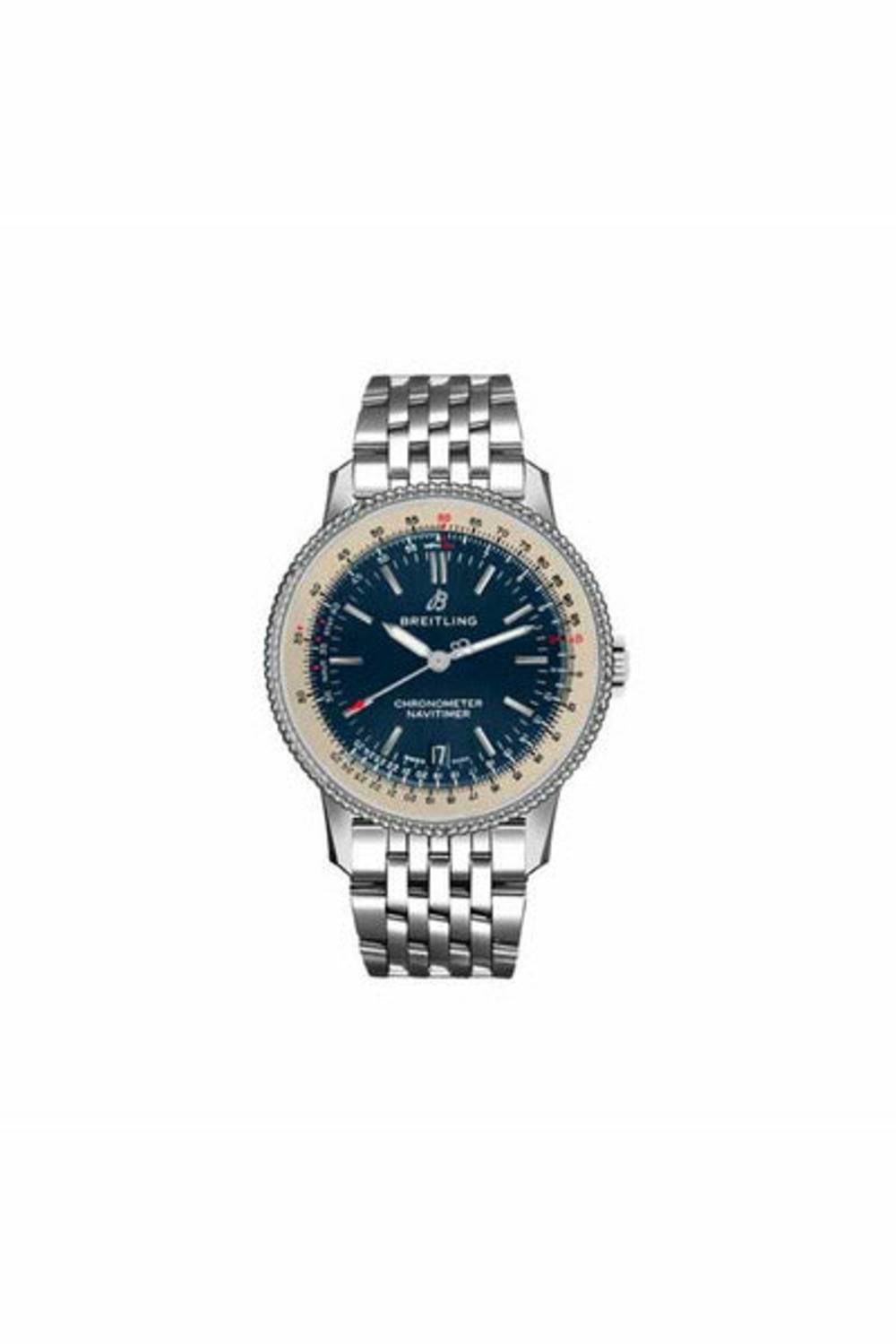 BREITLING NAVITIMER 1 38MM STAINLESS STEEL MEN'S WATCH-DUBAILUXURYWATCH