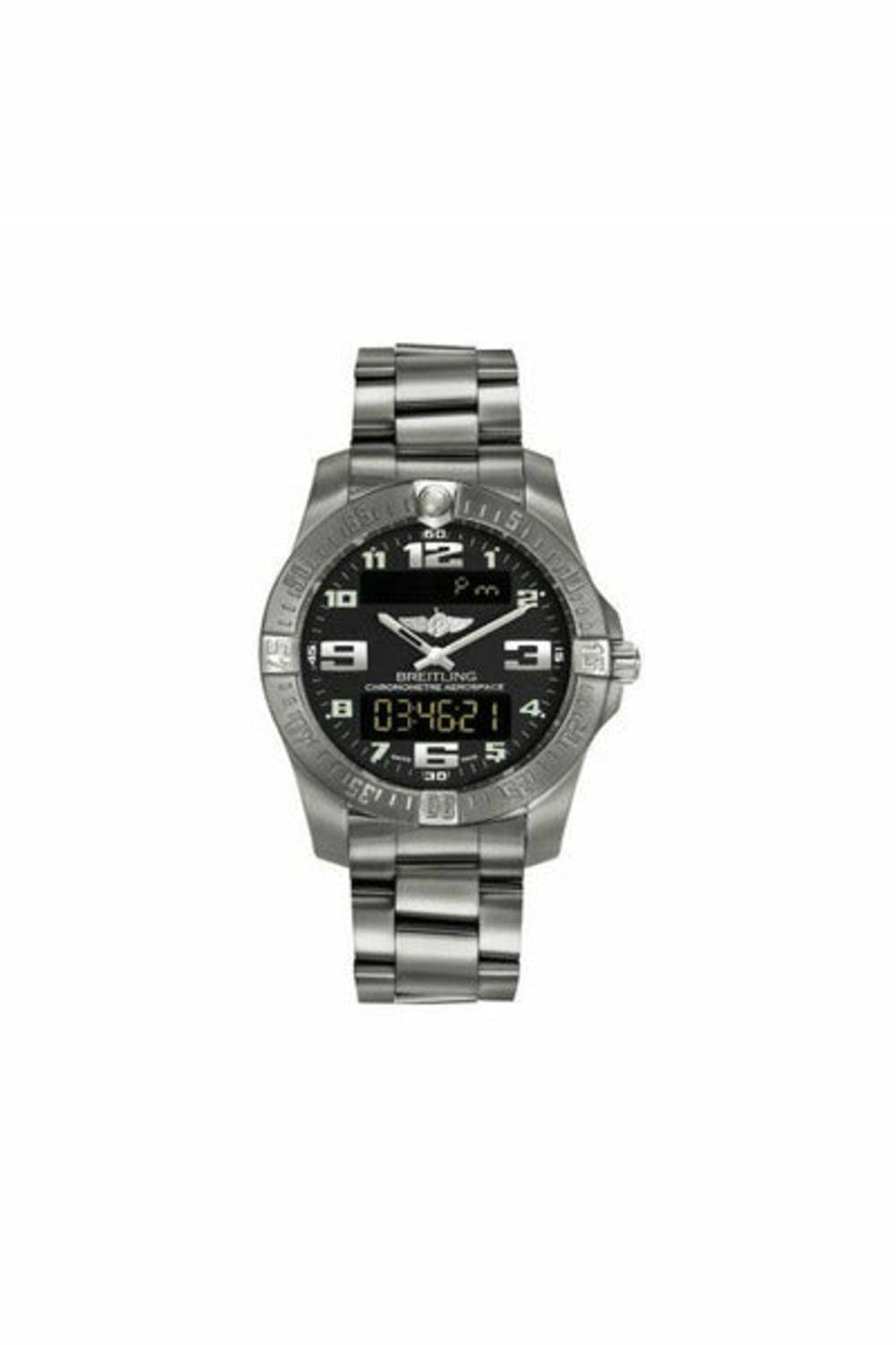 BREITLING PROFESSIONAL AEROSPACE EVO 43MM TITANIUM MEN'S WATCH-DUBAILUXURYWATCH