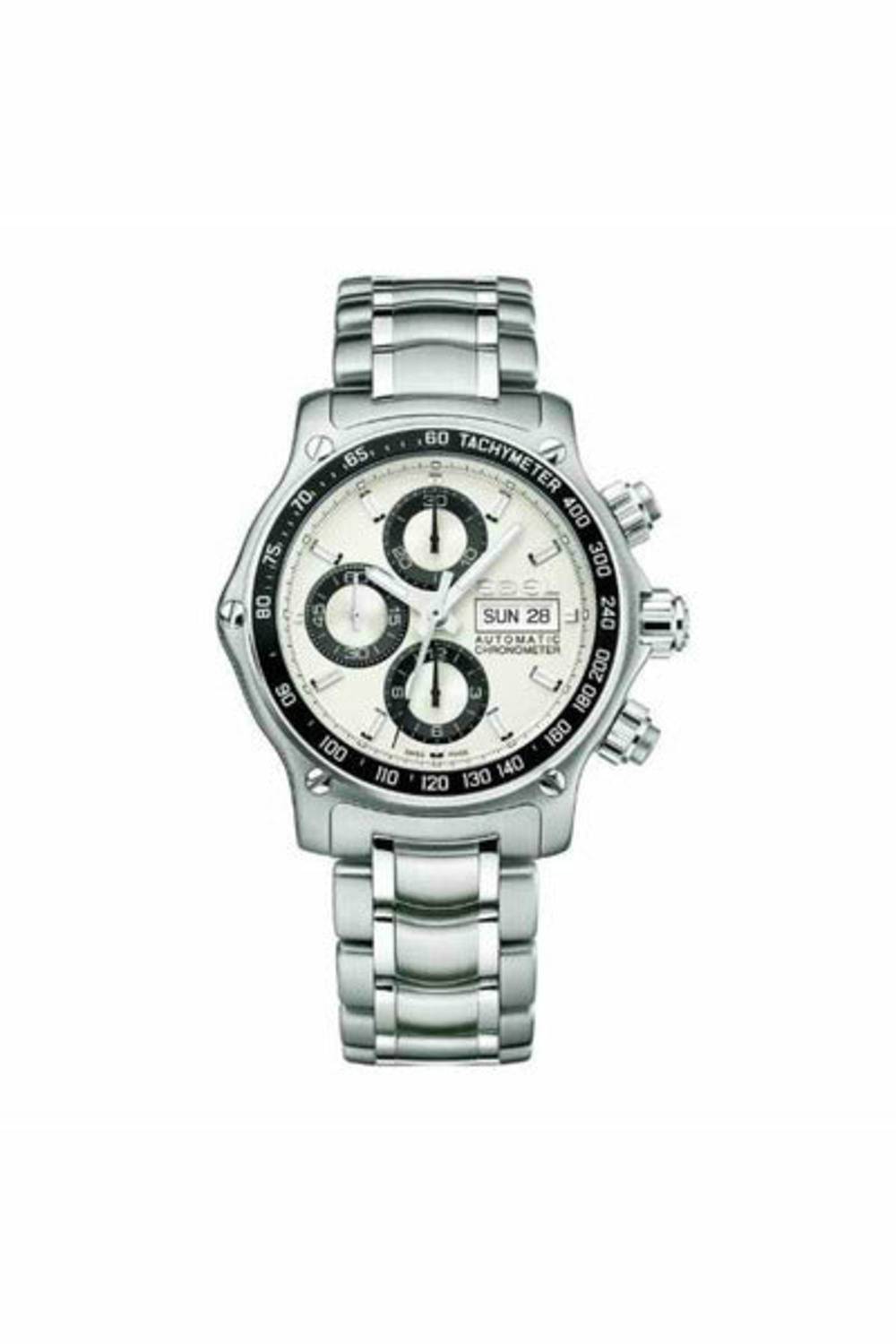 EBEL 1911 DISCOVERY CHRONOGRAPH 43MM STAINLESS STEEL MEN'S WATCH-DUBAILUXURYWATCH