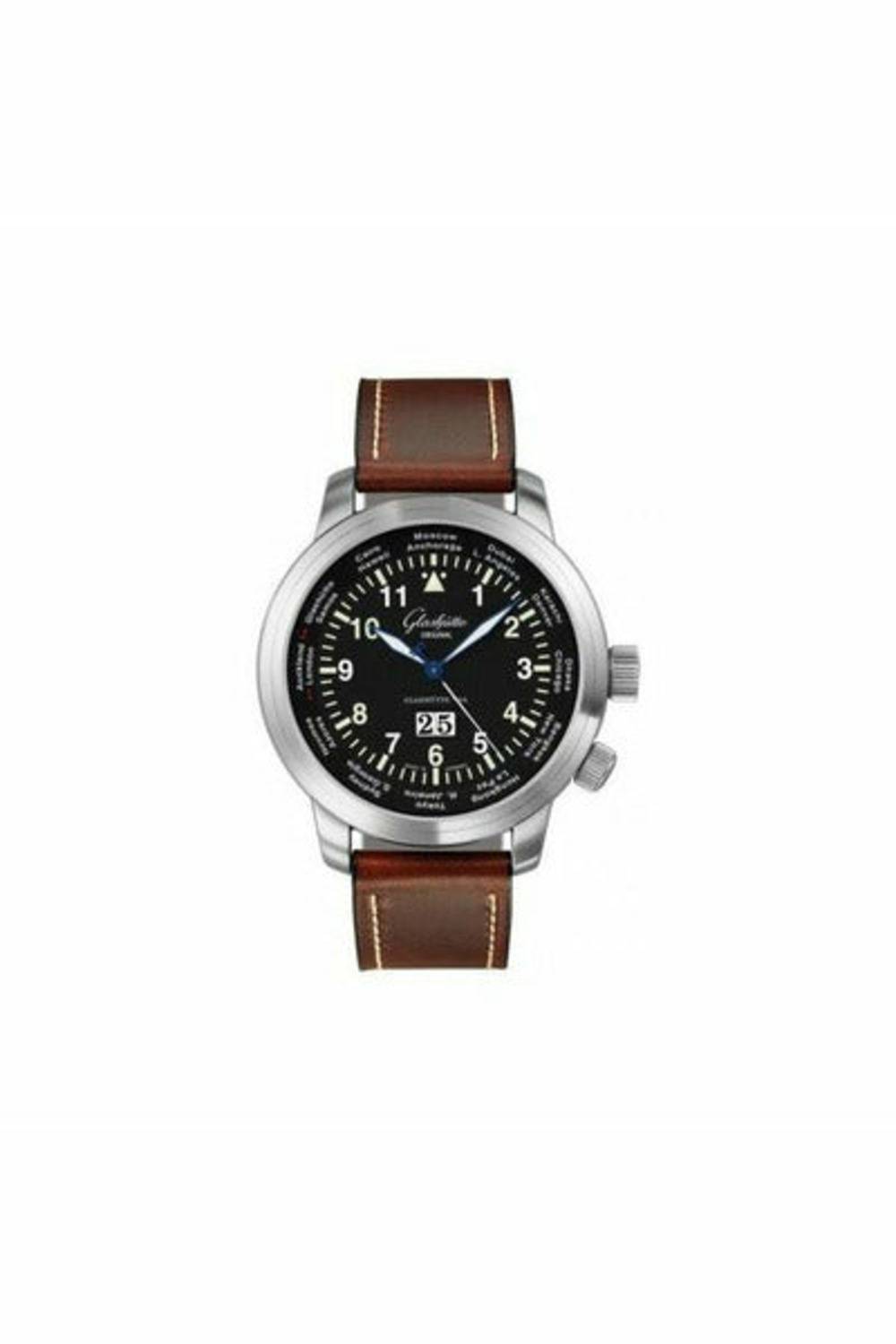 GLASHUTTTE ORIGINAL SENATOR STAINLESS STEEL 44MM MEN'S WATCH-DUBAILUXURYWATCH