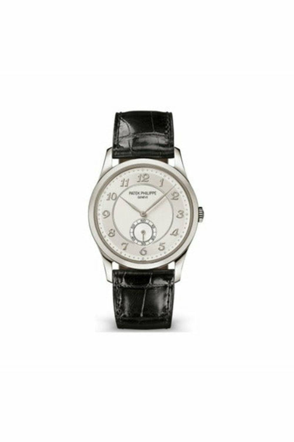 PATEK PHILIPPE CALATRAVA PLATINUM WATCH-DUBAILUXURYWATCH