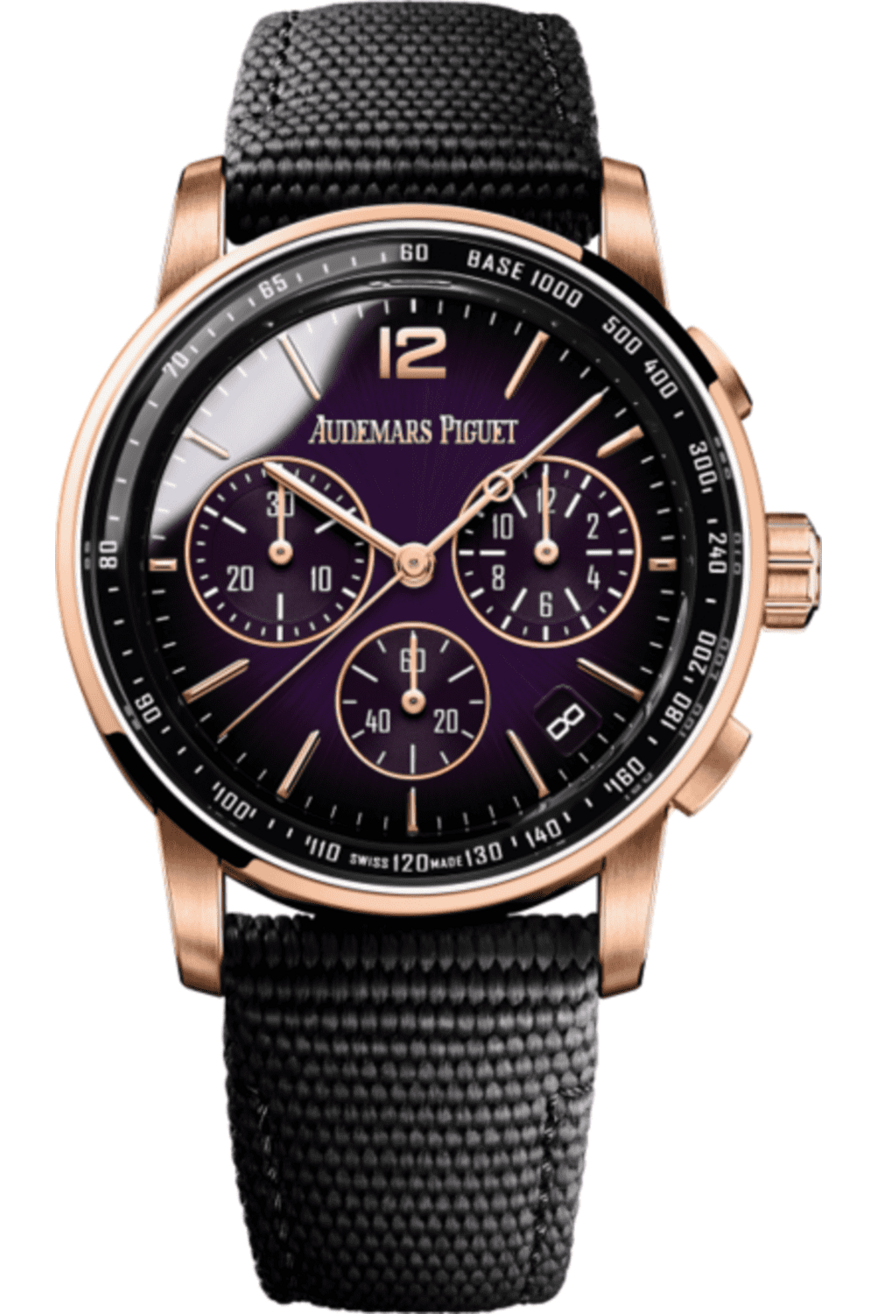 Save in my Wishlist. CODE 11.59 BY AUDEMARS PIGUET SELFWINDING CHRONOGRAPH Ref. 26393OR.OO.A002KB.02-DUBAILUXURYWATCH