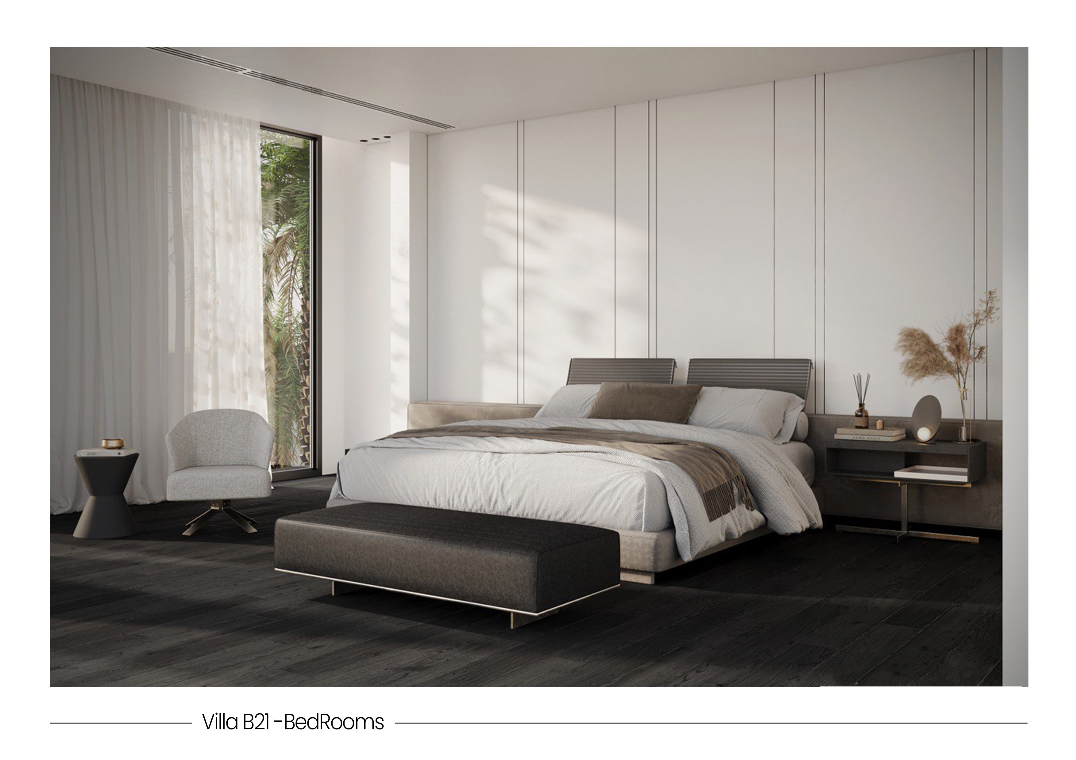 B21 Luxury Villa in Palm Jumeirah Dubai – Modern 6 Bedroom Masterpiece with Private Pool and Smart Home Technology - METALUXURY