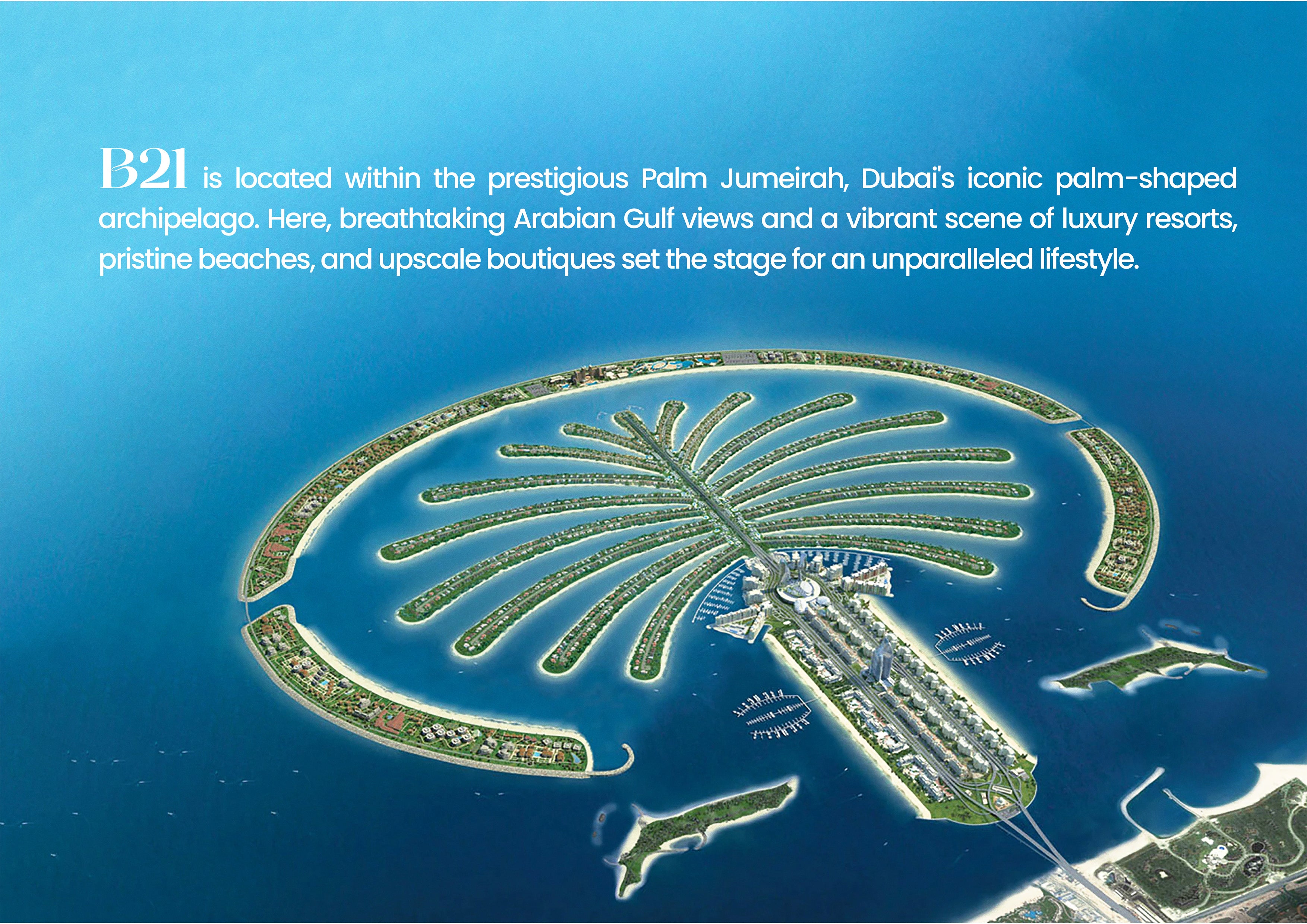 B21 Luxury Villa in Palm Jumeirah Dubai – Modern 6 Bedroom Masterpiece with Private Pool and Smart Home Technology - METALUXURY