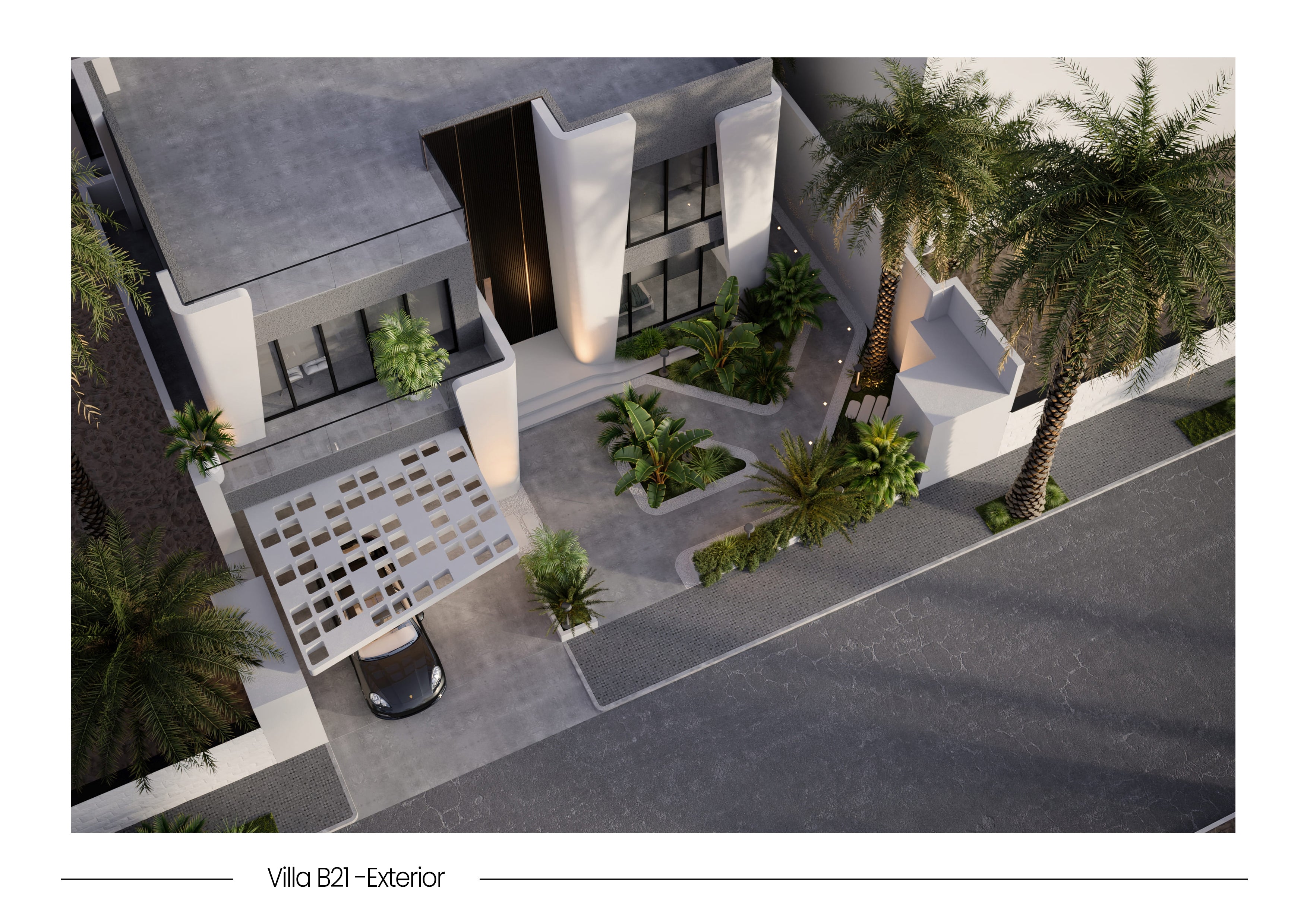 B21 Luxury Villa in Palm Jumeirah Dubai – Modern 6 Bedroom Masterpiece with Private Pool and Smart Home Technology - METALUXURY