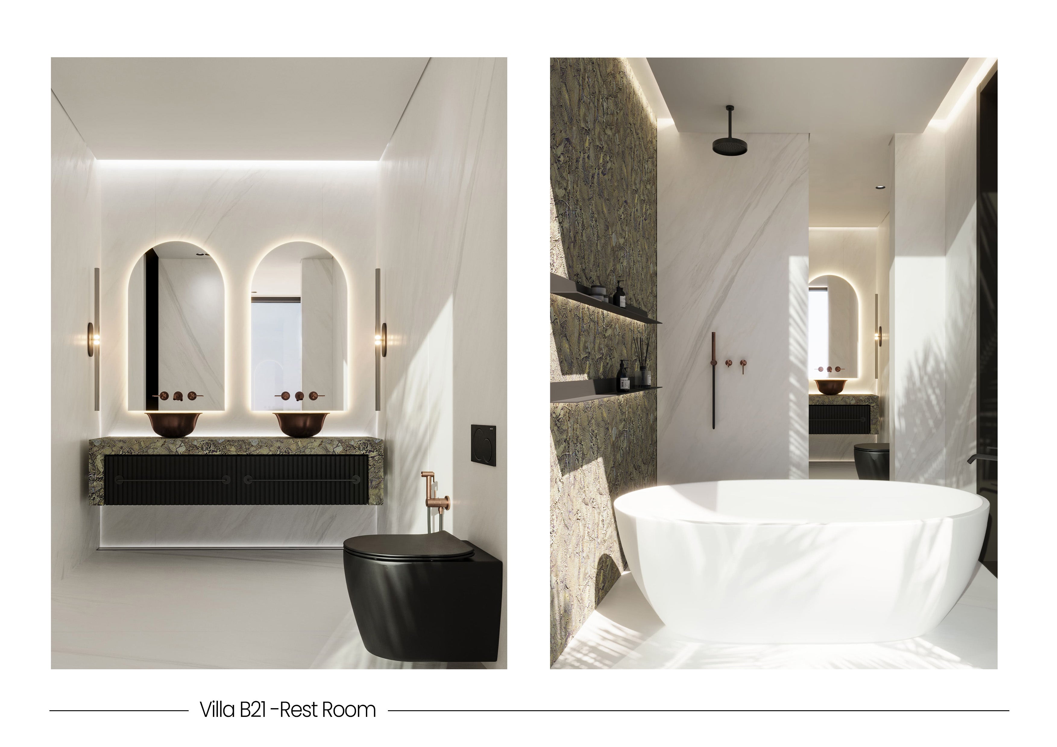 B21 Luxury Villa in Palm Jumeirah Dubai – Modern 6 Bedroom Masterpiece with Private Pool and Smart Home Technology - METALUXURY