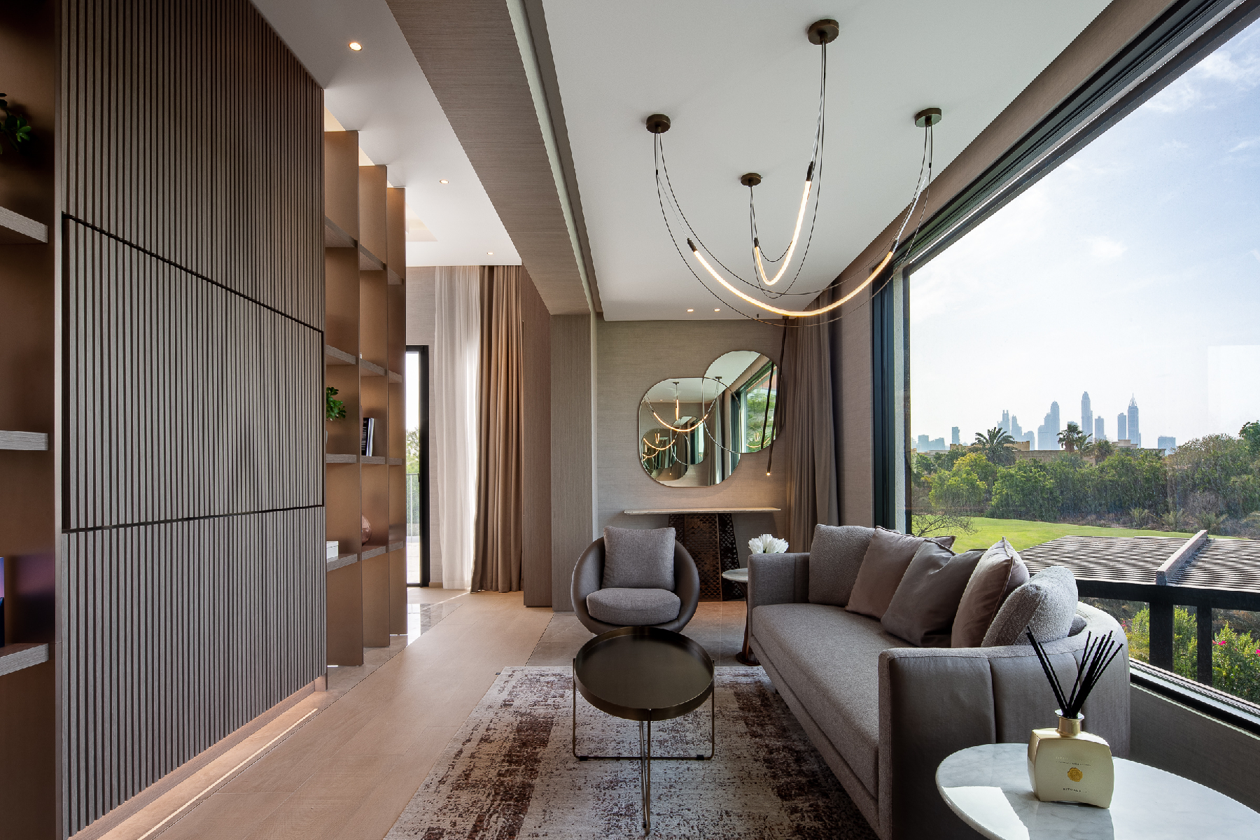 Emirates Hills Dubai 7 Bedroom Luxury Villa Eden House with Golf Course Views - METALUXURY