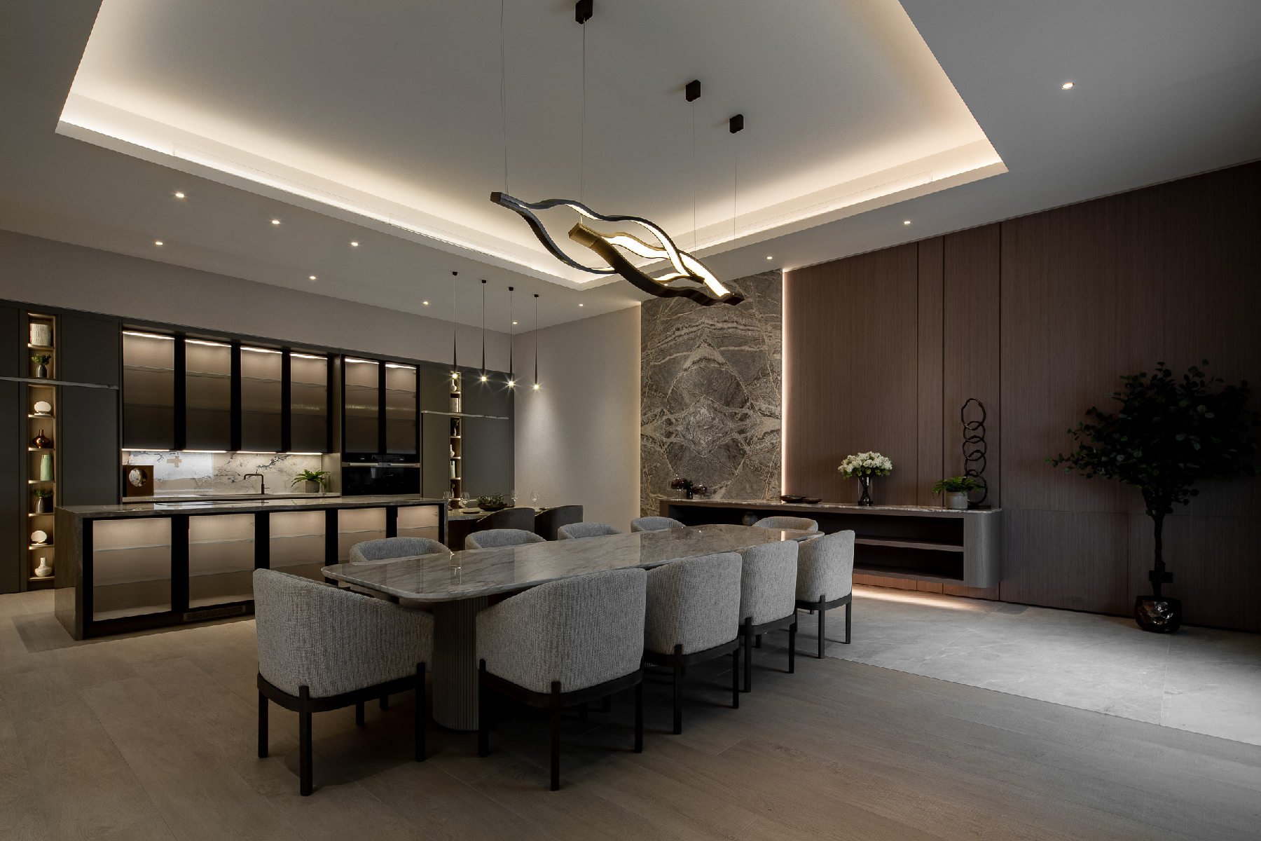 Emirates Hills Dubai 7 Bedroom Luxury Villa Eden House with Golf Course Views - METALUXURY