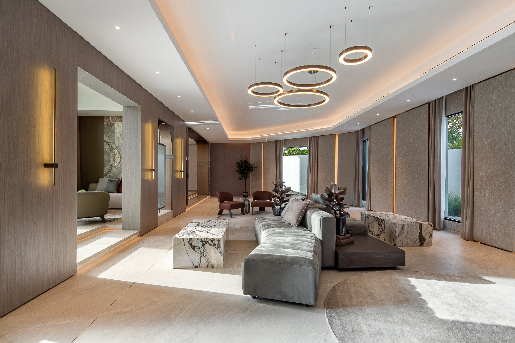 Emirates Hills Dubai 7 Bedroom Luxury Villa Eden House with Golf Course Views - METALUXURY