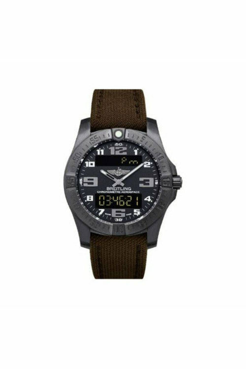 BREITLING AEROSPACE EVO NIGHT MISSION TITANIUM 43MM MEN'S WATCH-DUBAILUXURYWATCH