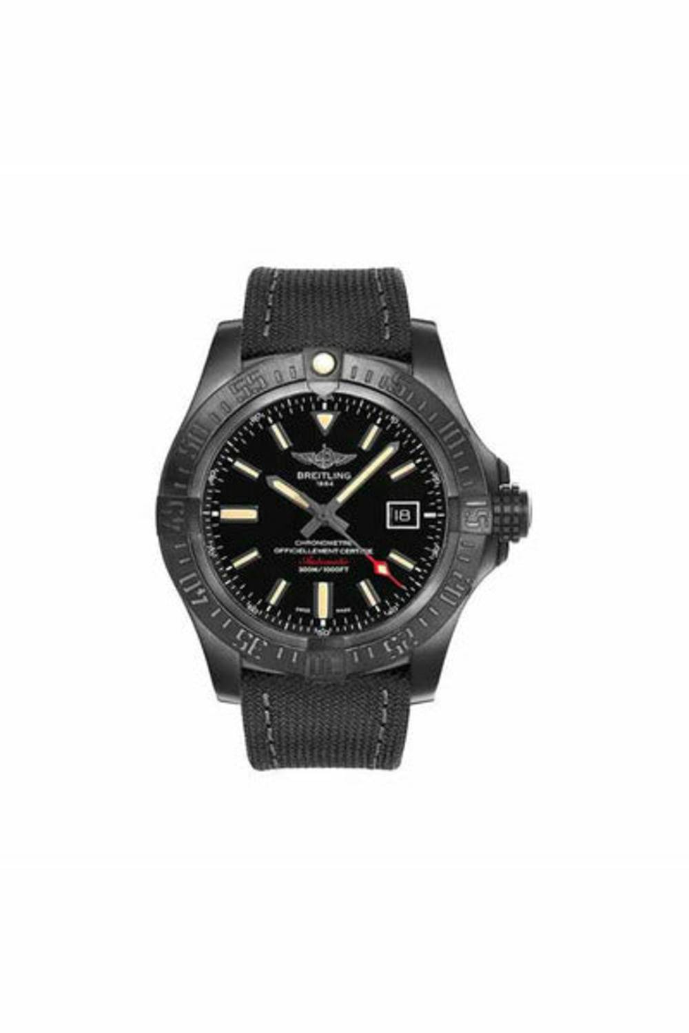 BREITLING AVENGER BLACKBIRD CHRONOMETER 48MM TITANIUM MEN'S WATCH-DUBAILUXURYWATCH