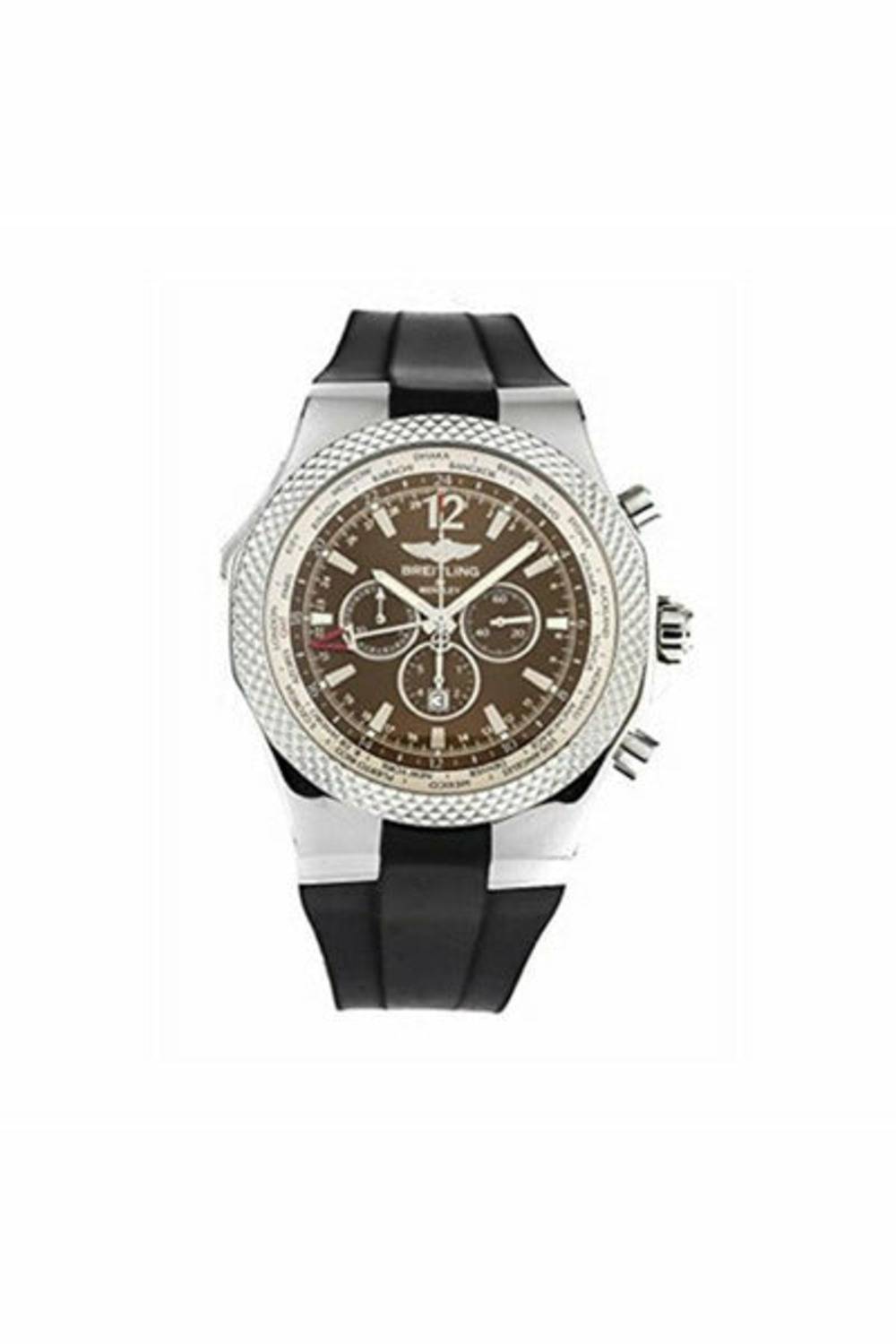 BREITLING BENTLEY GMT SPECIAL EDITION AUTOMATIC STAINLESS STEEL 49 MM MEN'S WATCH-DUBAILUXURYWATCH