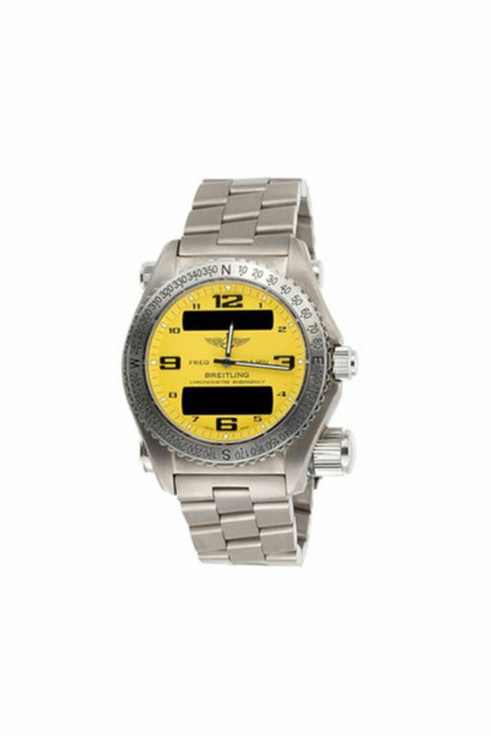 BREITLING EMERGENCY MULTIFUNCTIONAL CHRONOGRAPH MEN'S WATCH REF. E76321-DUBAILUXURYWATCH