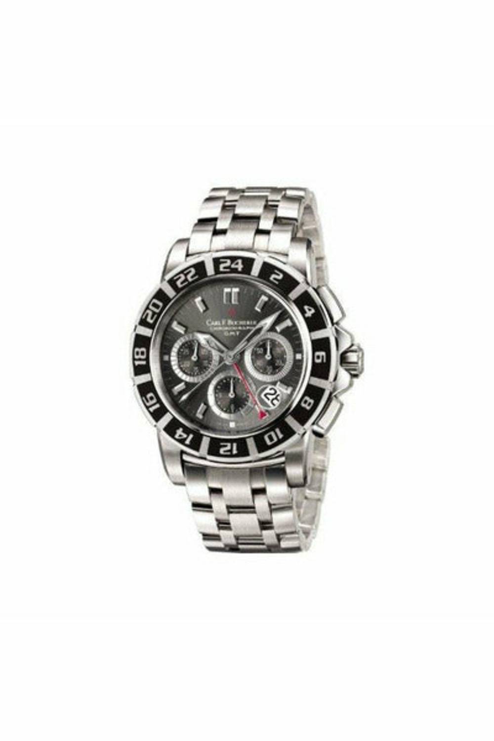 CARL F. BUCHERER PATRAVI CHRONOGRAPH 42MM STAINLESS STEEL MEN'S WATCH-DUBAILUXURYWATCH