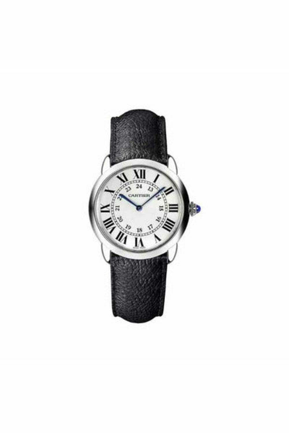 CARTIER RONDE SOLO 29MM STAINLESS STEEL LADIES WATCH-DUBAILUXURYWATCH