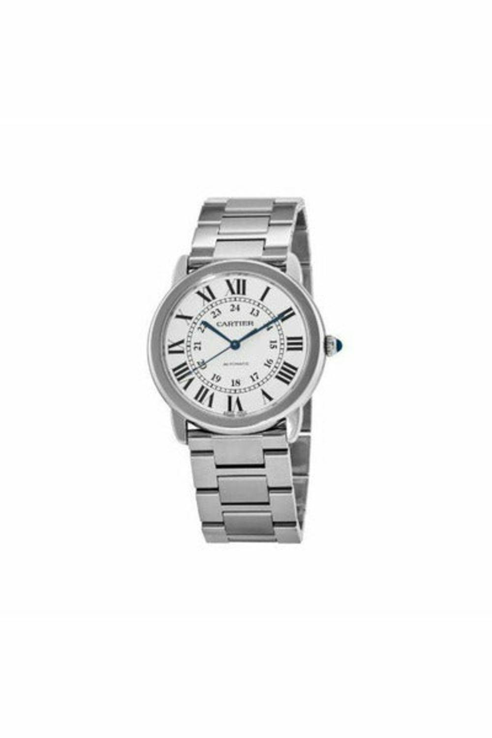 CARTIER RONDE SOLO STAINLESS STEEL 36MM LADIES WATCH-DUBAILUXURYWATCH