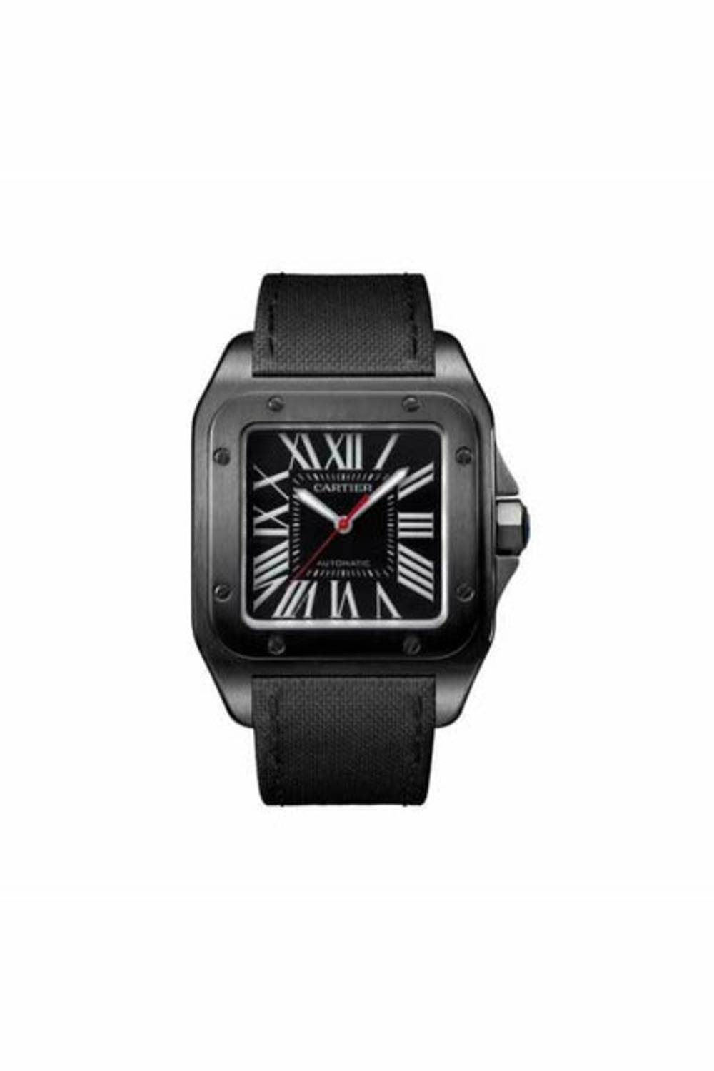 CARTIER SANTOS 100 51.1MM X 41.3MM STAINLESS STEEL & ADLC MEN'S WATCH-DUBAILUXURYWATCH