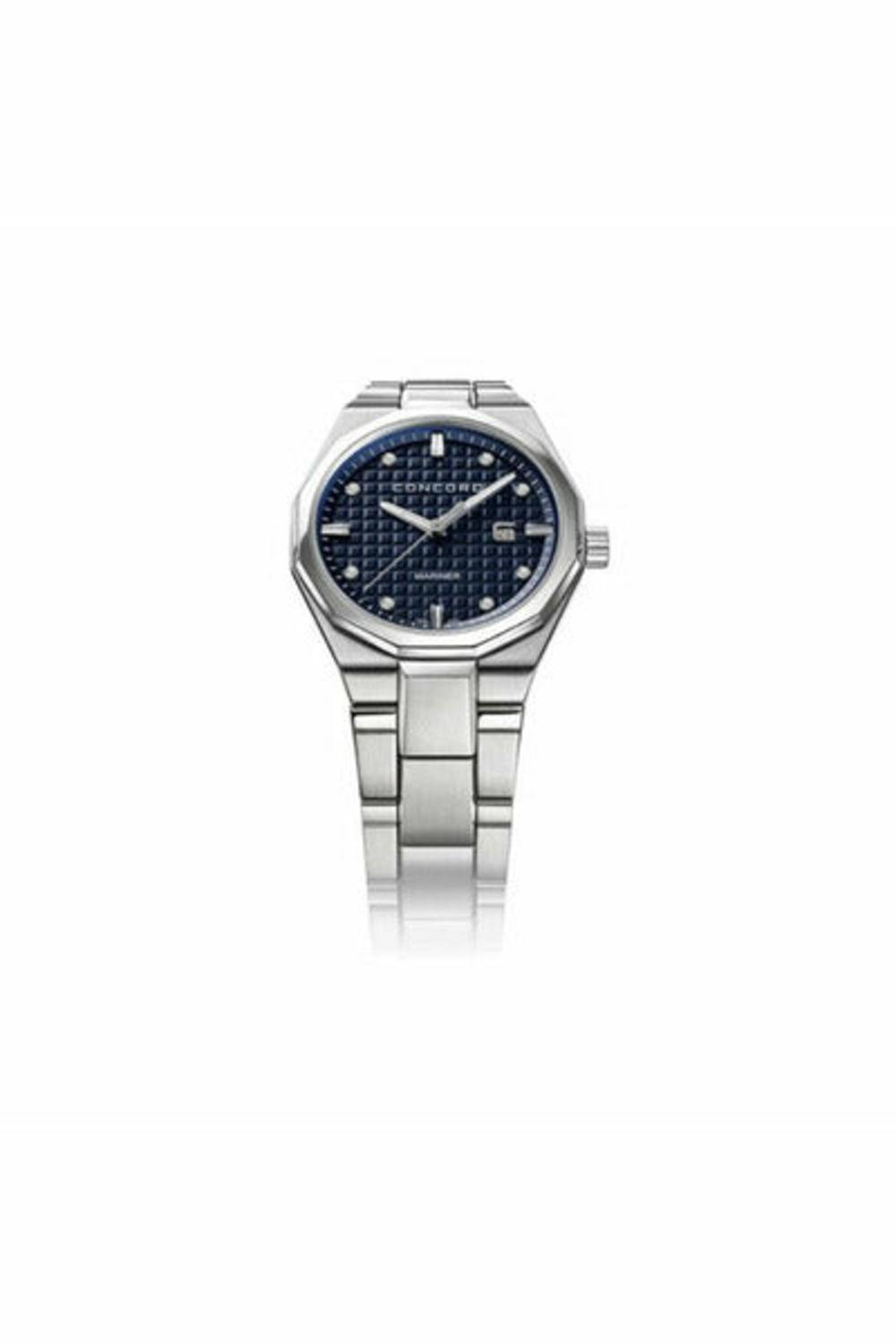 CONCORD MARINER QUARTZ STEEL BLUE 30MM LADIES WATCH-DUBAILUXURYWATCH