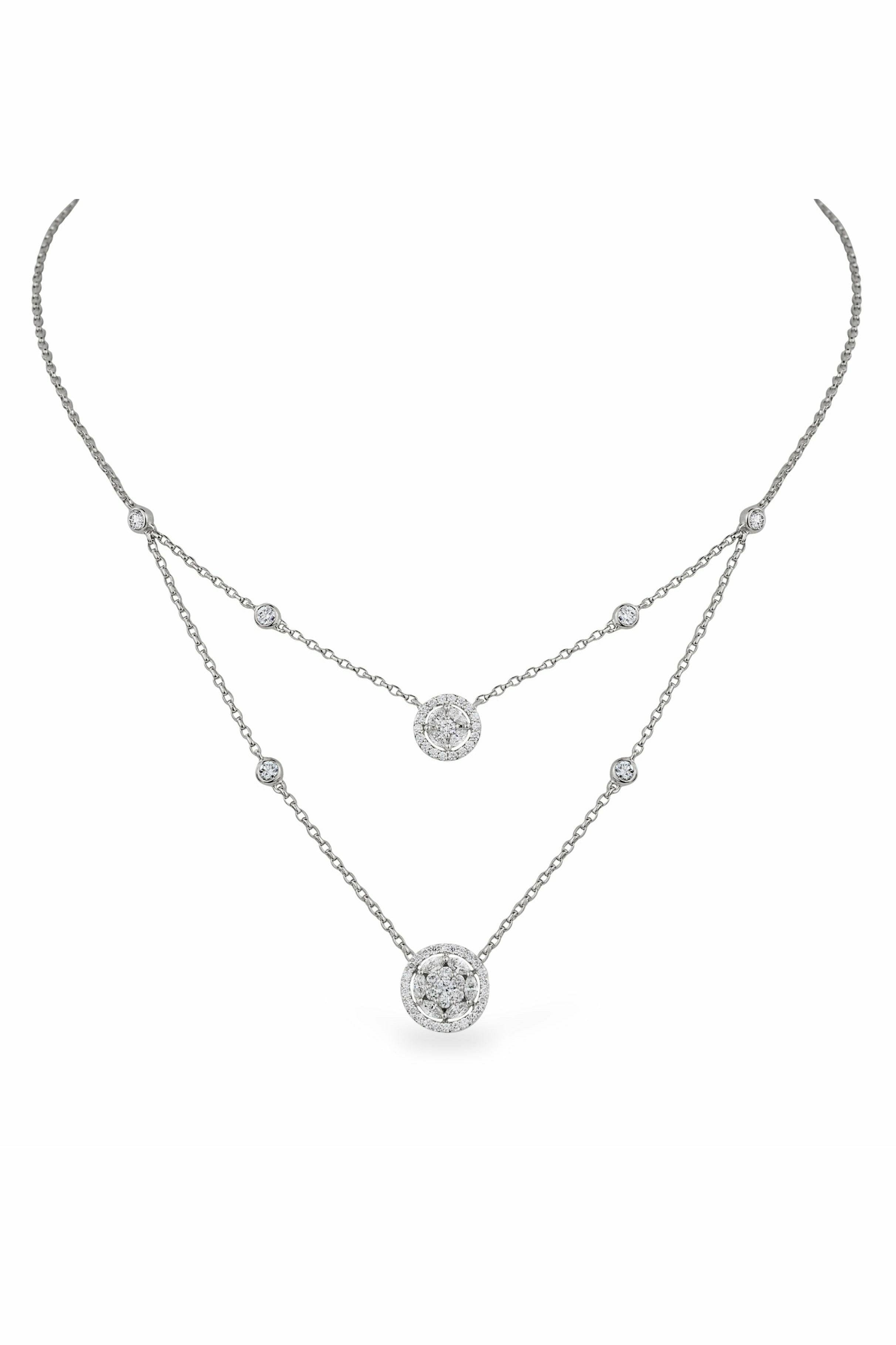 Illusion Round Double Tier-DUBAILUXURYWATCH