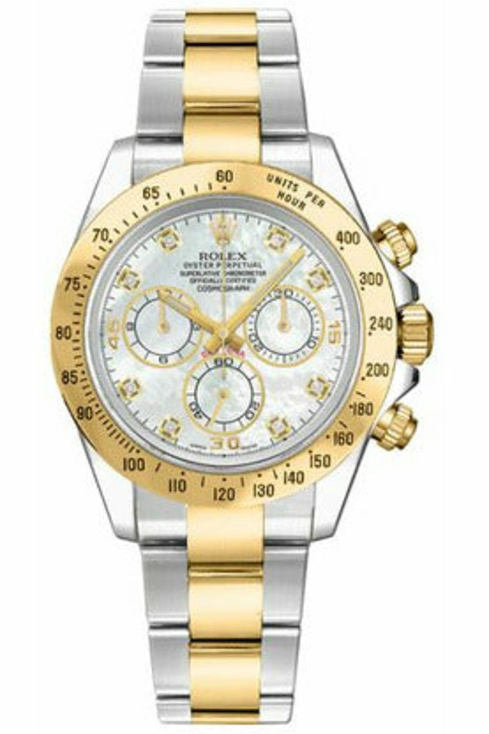 Rolex Cosmograph Daytona Mother of Pearl 116523-DUBAILUXURYWATCH