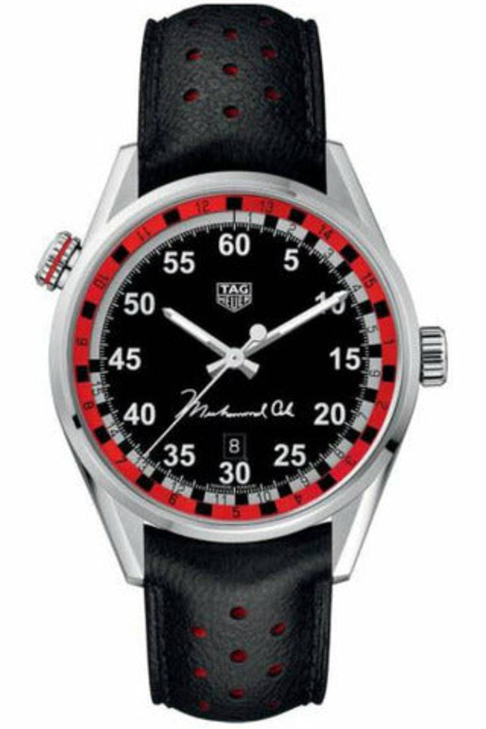TAG HEUER CARRERA TRIBUTE TO MUHAMMAD ALI SPECIAL EDITION 43MM STAINLESS STEEL MEN'S WATCH-DUBAILUXURYWATCH