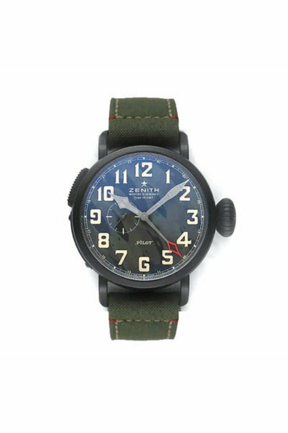 ZENITH MONTRE D'AERONEF TYPE 20 GMT LIMITED EDITION 50 PCS REF. 96.2437.693/27.C788-DUBAILUXURYWATCH