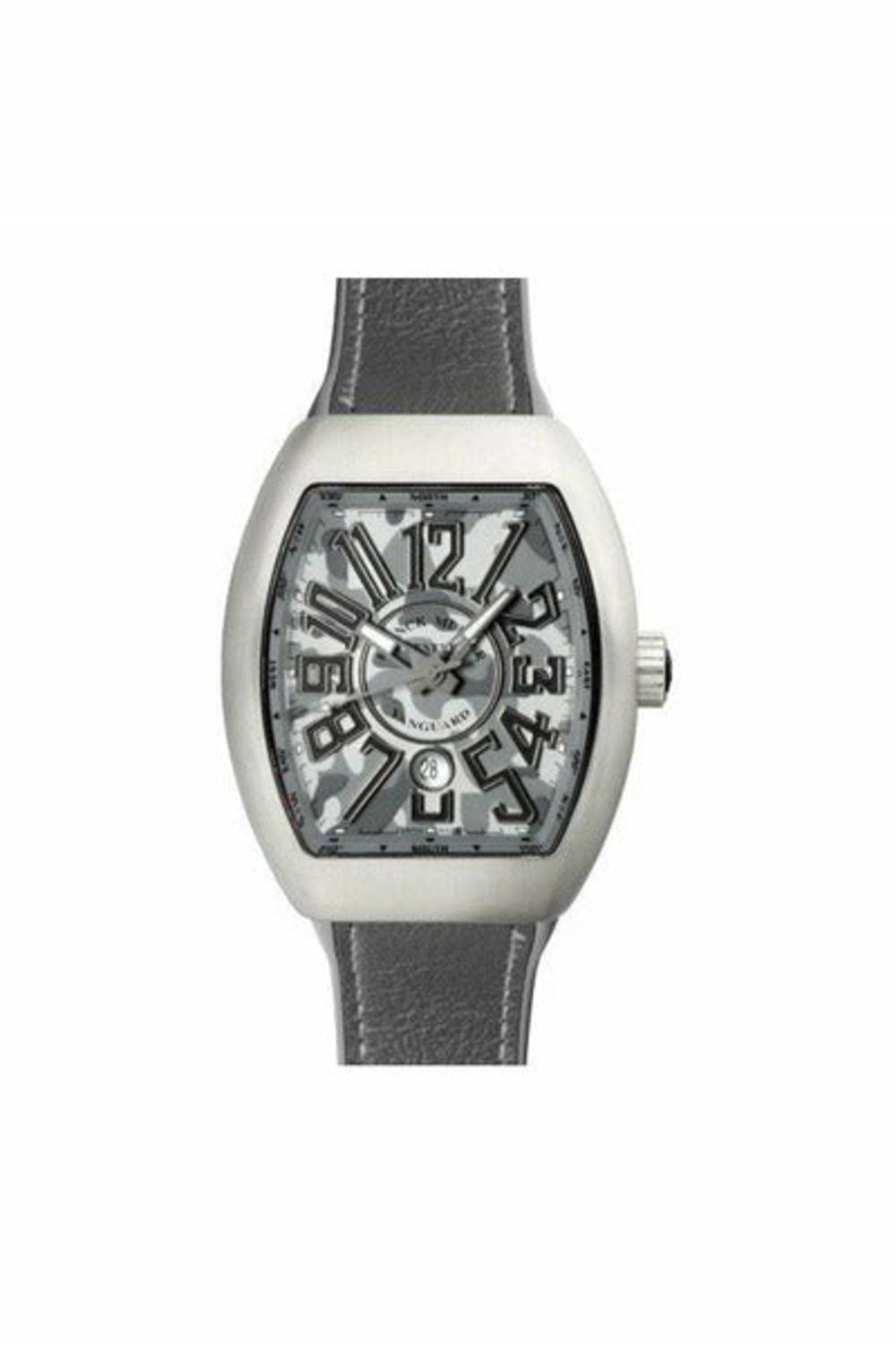 FRANCK MULLER VANGUARD CAMOUFLAGE GRAY 44MM TITANIUM MEN'S WATCH-DUBAILUXURYWATCH