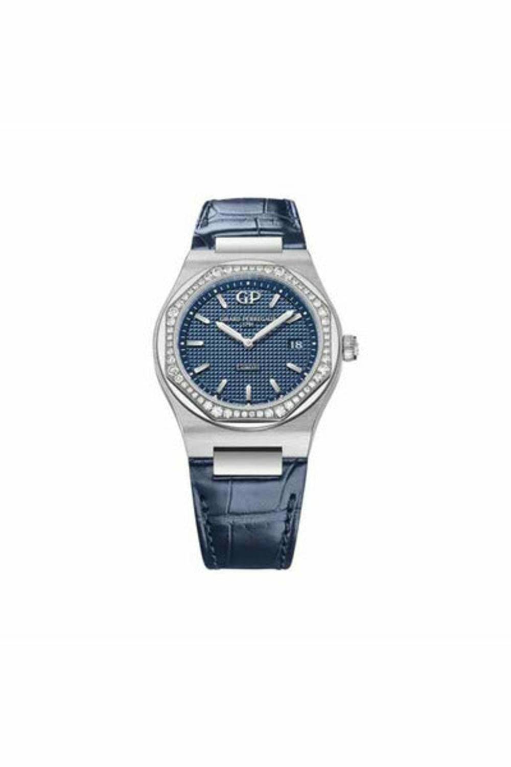 GIRARD PERREGAUX LAUREATO 34MM STAINLESS STEEL LADIES WATCH REF. 80189D11A431-CB6A-DUBAILUXURYWATCH