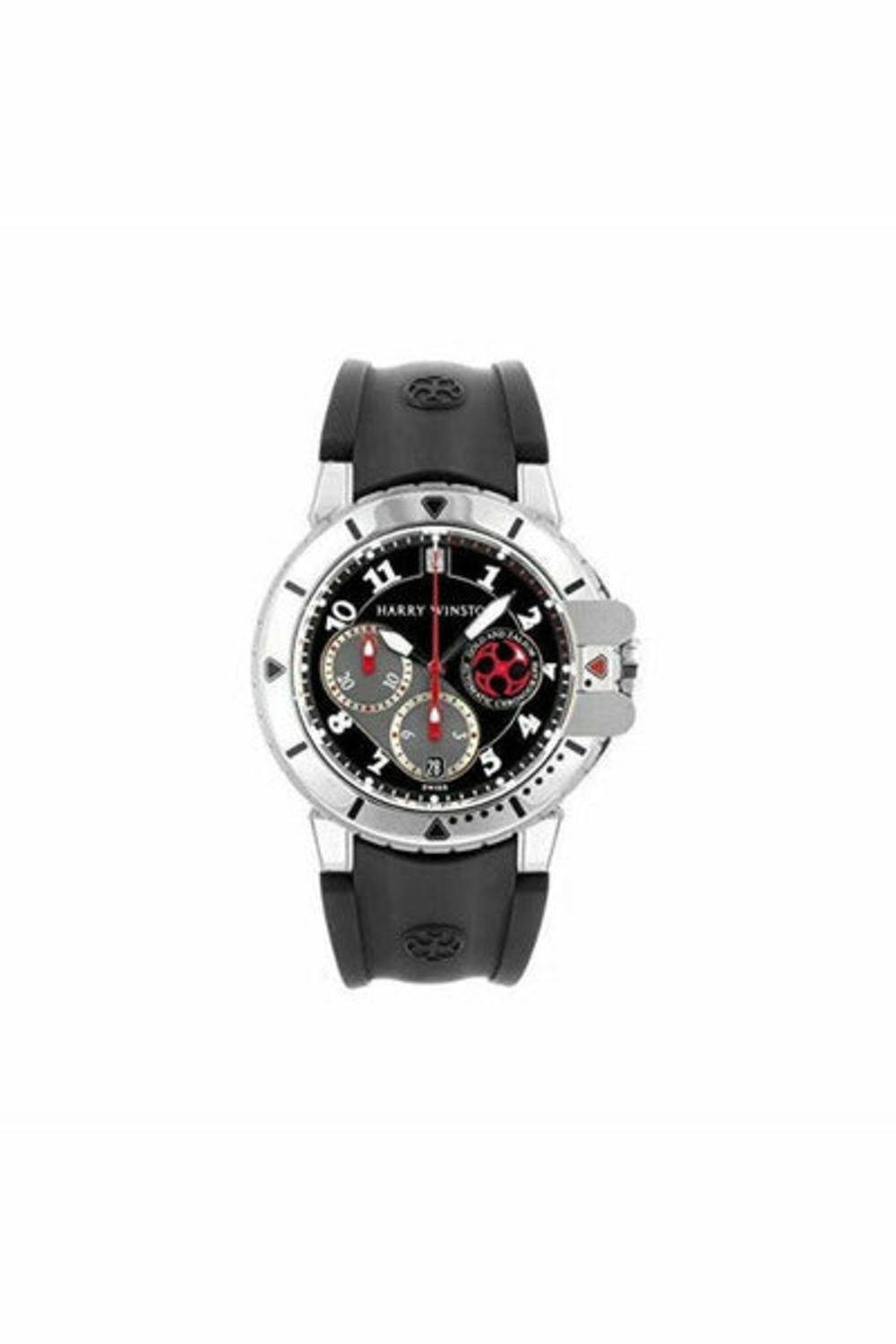 HARRY WINSTON Z2 CHRONOGRAPH 45MM ZALIUM AND 18KT WHITE GOLD MEN'S WATCH-DUBAILUXURYWATCH