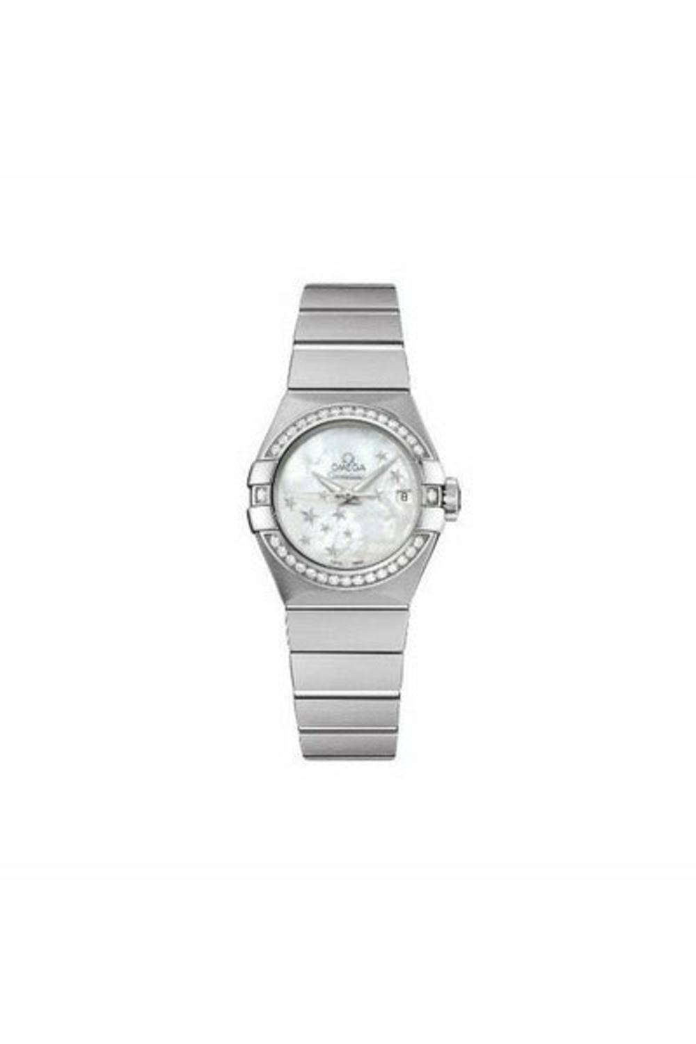 OMEGA CONSTELLATION CO-AXIAL 27MM STAINLESS STEEL LADIES WATCH REF. 123.15.27.20.05.001-DUBAILUXURYWATCH