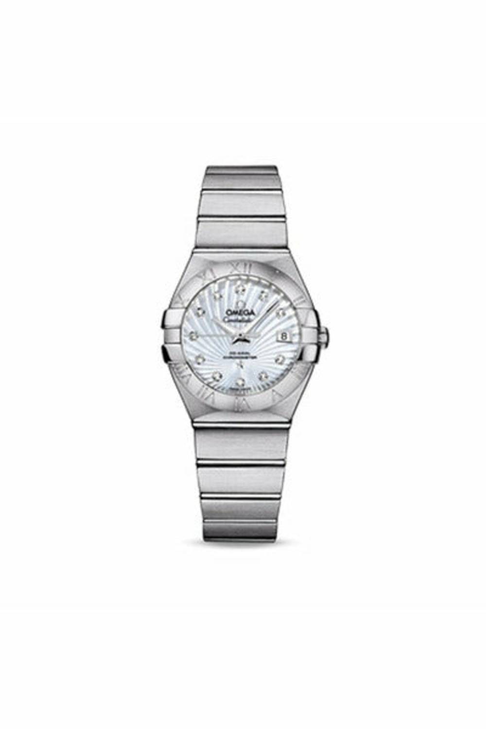 OMEGA CONSTELLATION CO-AXIAL AUTOMATIC 27MM LADIES WATCH REF. 123.10.27.20.55.001-DUBAILUXURYWATCH