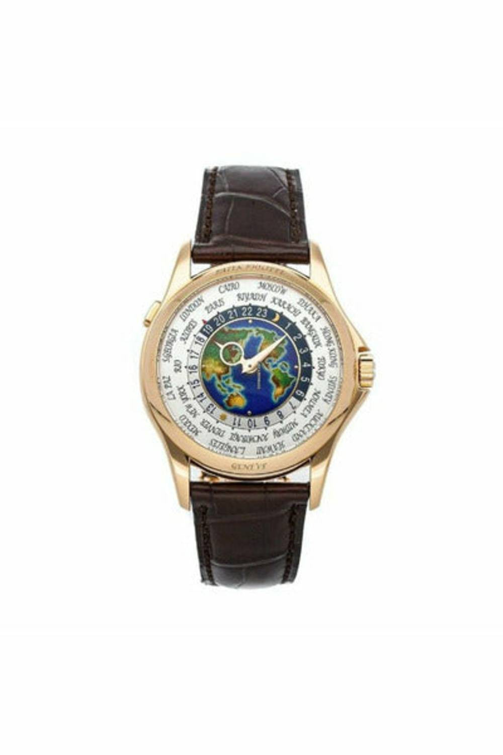 PATEK PHILIPPE COMPLICATIONS WORLD TIME 5131R-001 ROSE GOLD MEN'S WATCH-DUBAILUXURYWATCH