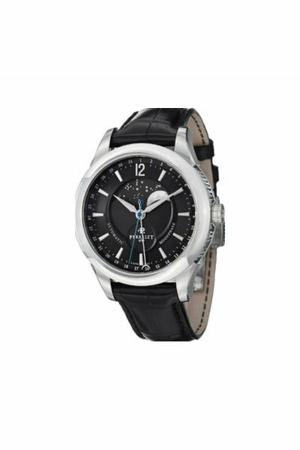 PERRELET MOONPHASE AUTOMATIC BLACK DIAL MEN'S WATCH-DUBAILUXURYWATCH