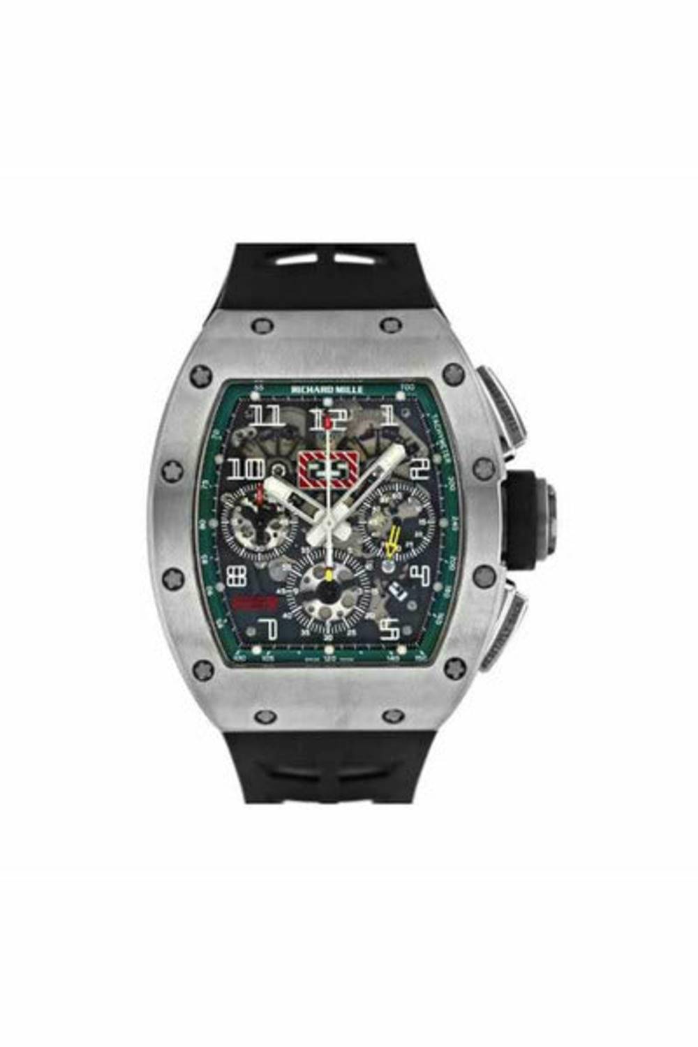 RICHARD MILLE FELIPE MASSA CHRONOGRAPH LE MANS 40MM X 50MM TITANIUM MEN'S WATCH-DUBAILUXURYWATCH