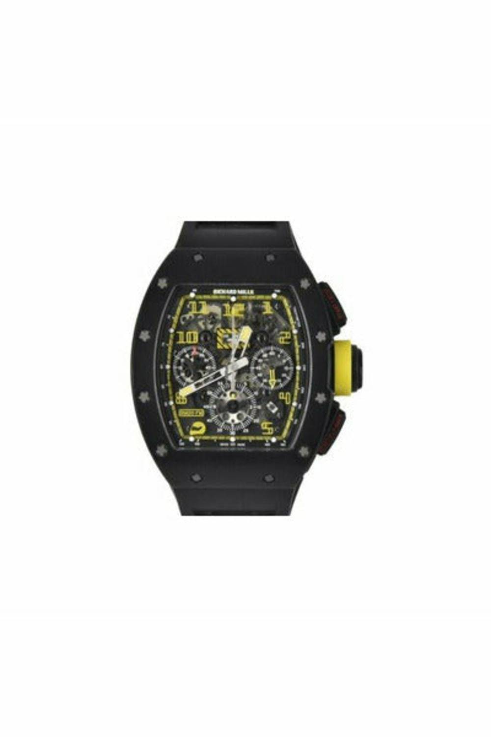 RICHARD MILLE FELIPE MASSA TEXAS EDITION CARBON 50MM MEN'S WATCH-DUBAILUXURYWATCH