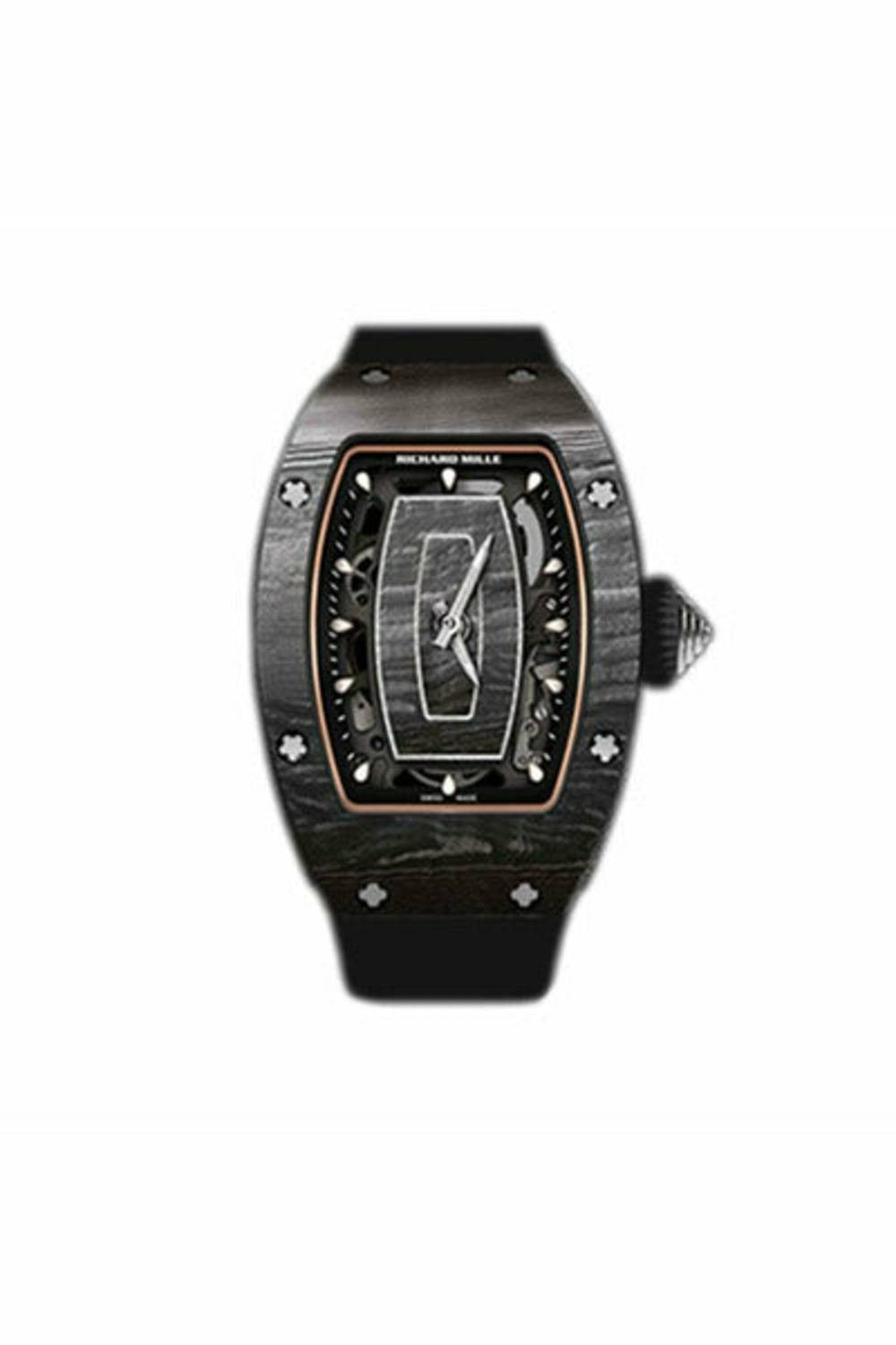 RICHARD MILLE RM 07-01 CARBON TPT BRACELET LADIES WATCH-DUBAILUXURYWATCH