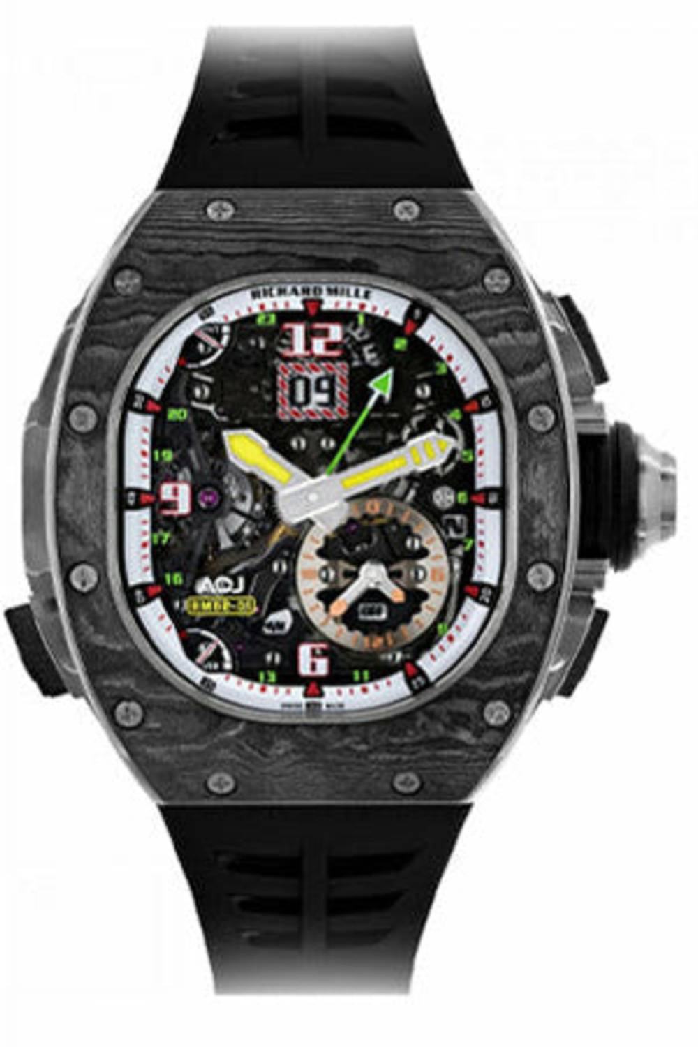 Richard Mille RM 62-01 TOURBILLON VIBRATING ALARM ACJ-DUBAILUXURYWATCH