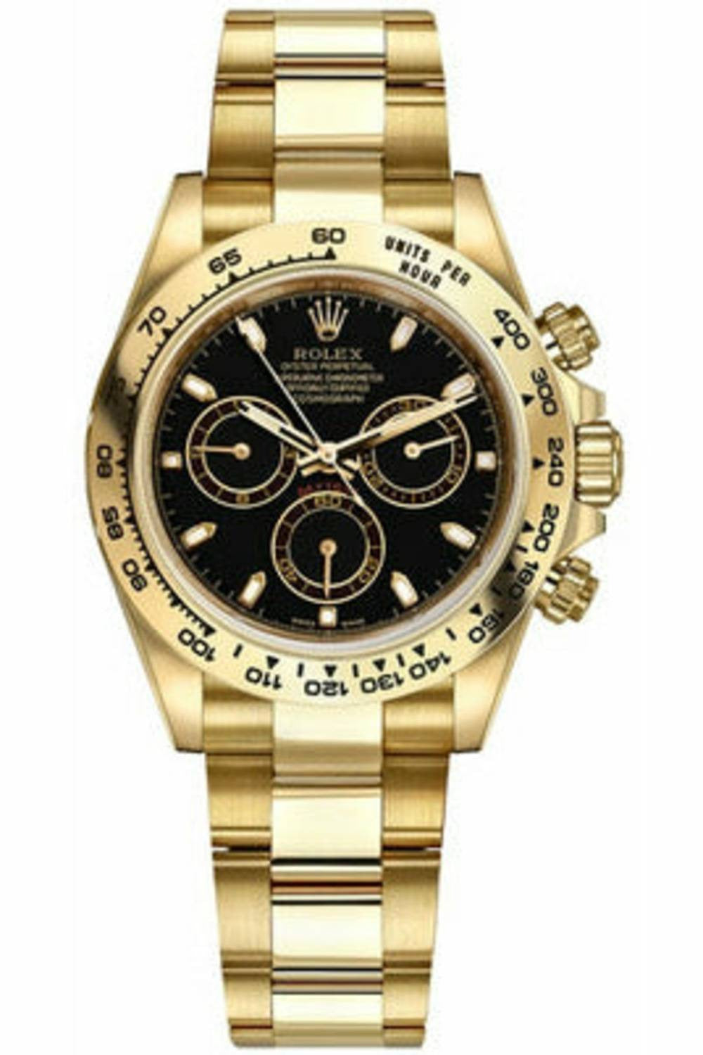 Rolex Cosmograph Daytona Black Dial 116508-DUBAILUXURYWATCH