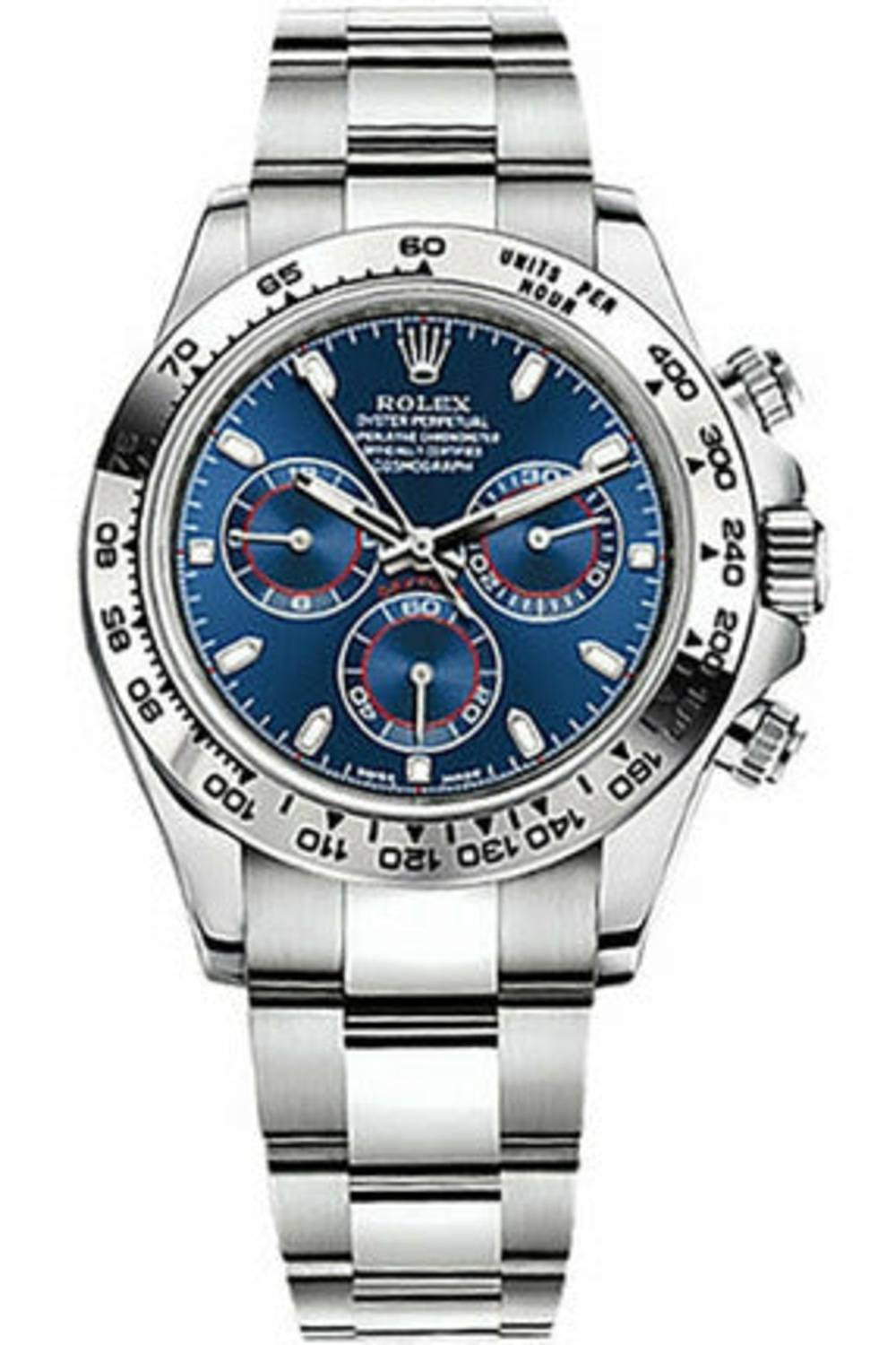 Rolex Cosmograph Daytona Blue  116509-DUBAILUXURYWATCH